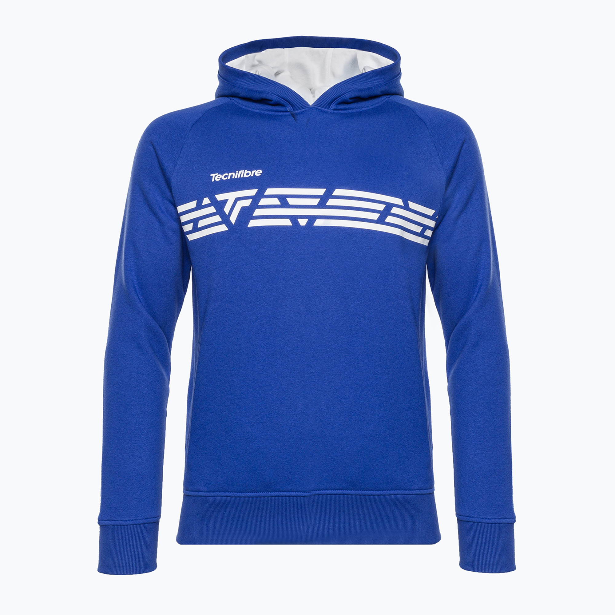 Bluza tenisowa męska Tecnifibre 21FLHO Fleece Hoodie royal 