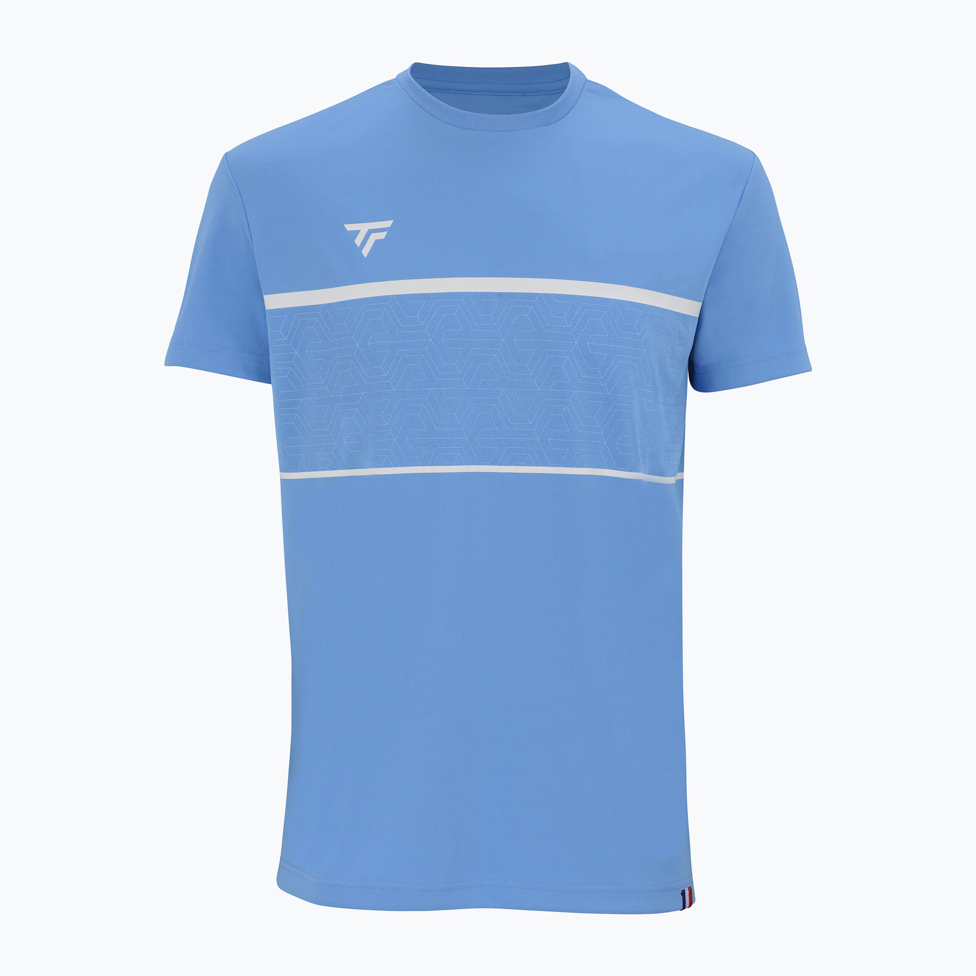 Koszulka tenisowa dziecięca Tecnifibre Team Tech Tee Jr azur 