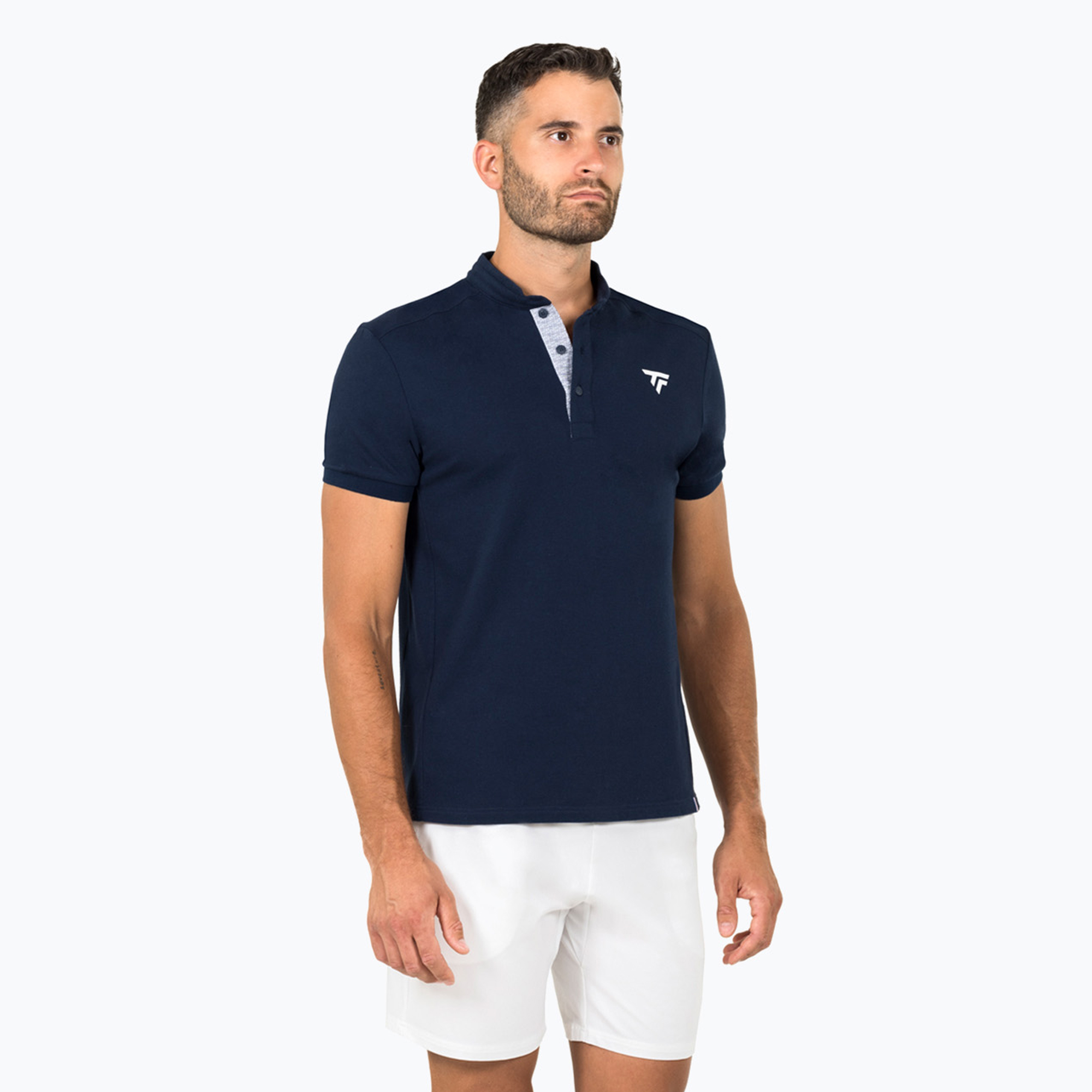Koszulka polo męska Tecnifibre Polo Pique marine 