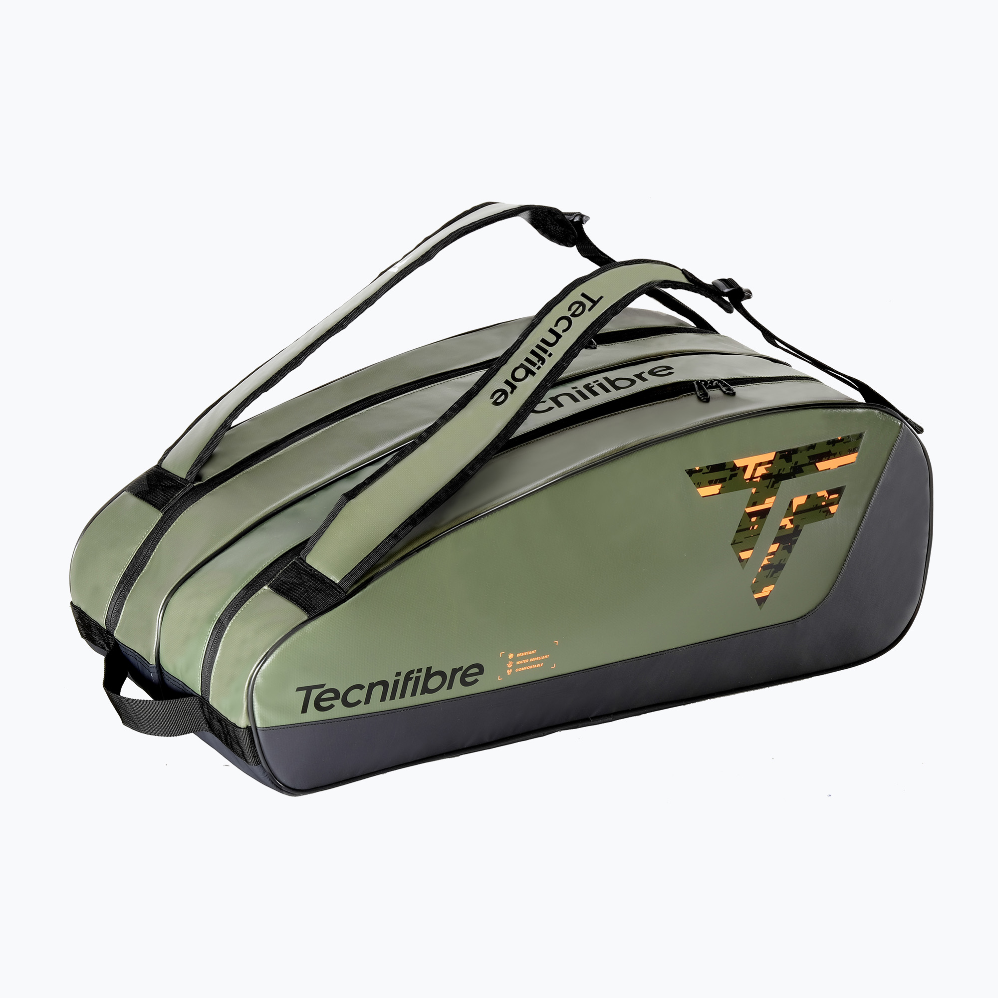 Torba tenisowa Tecnifibre Tour Endurance 12R khaki 