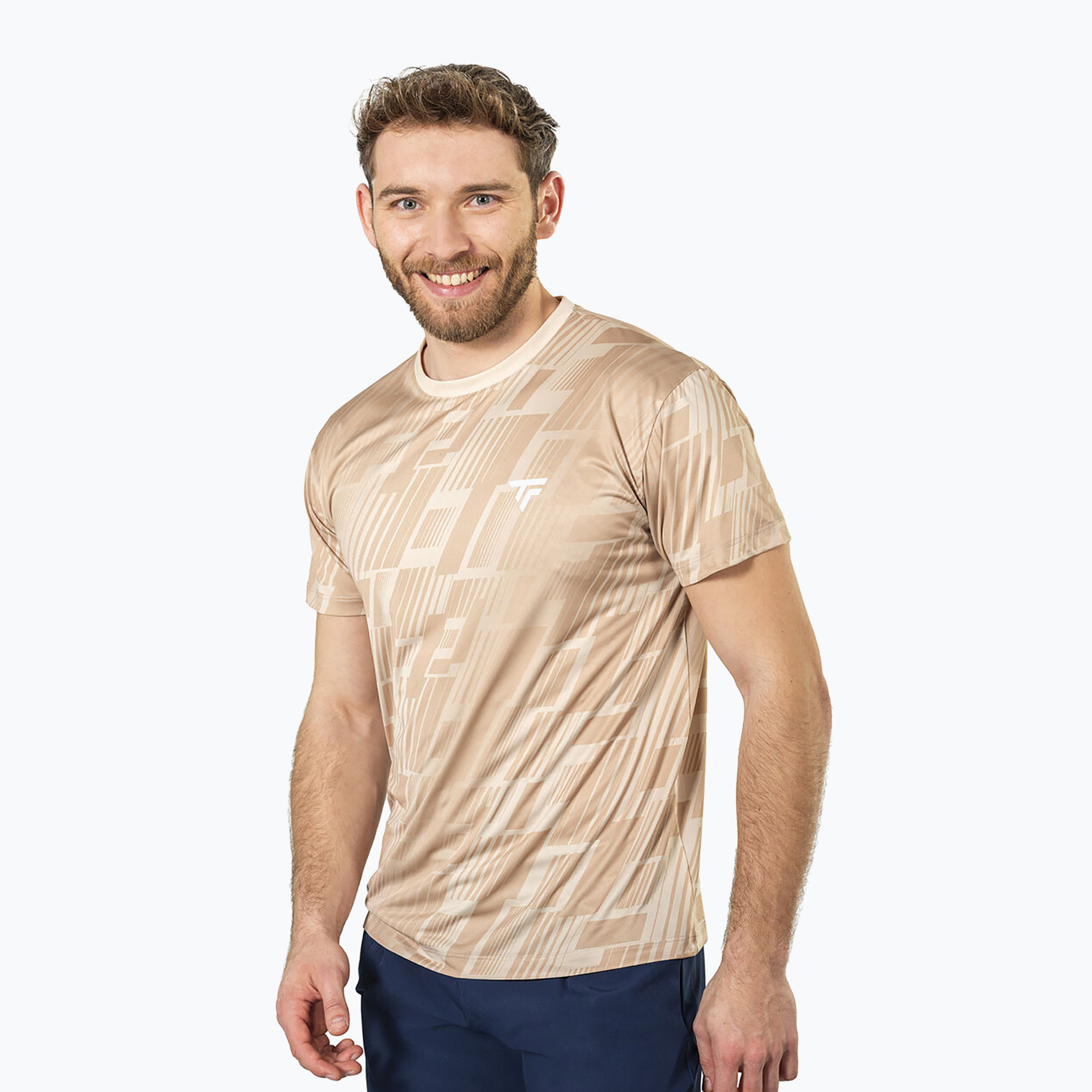 Koszulka męska Tecnifibre X-Loop Tee sand