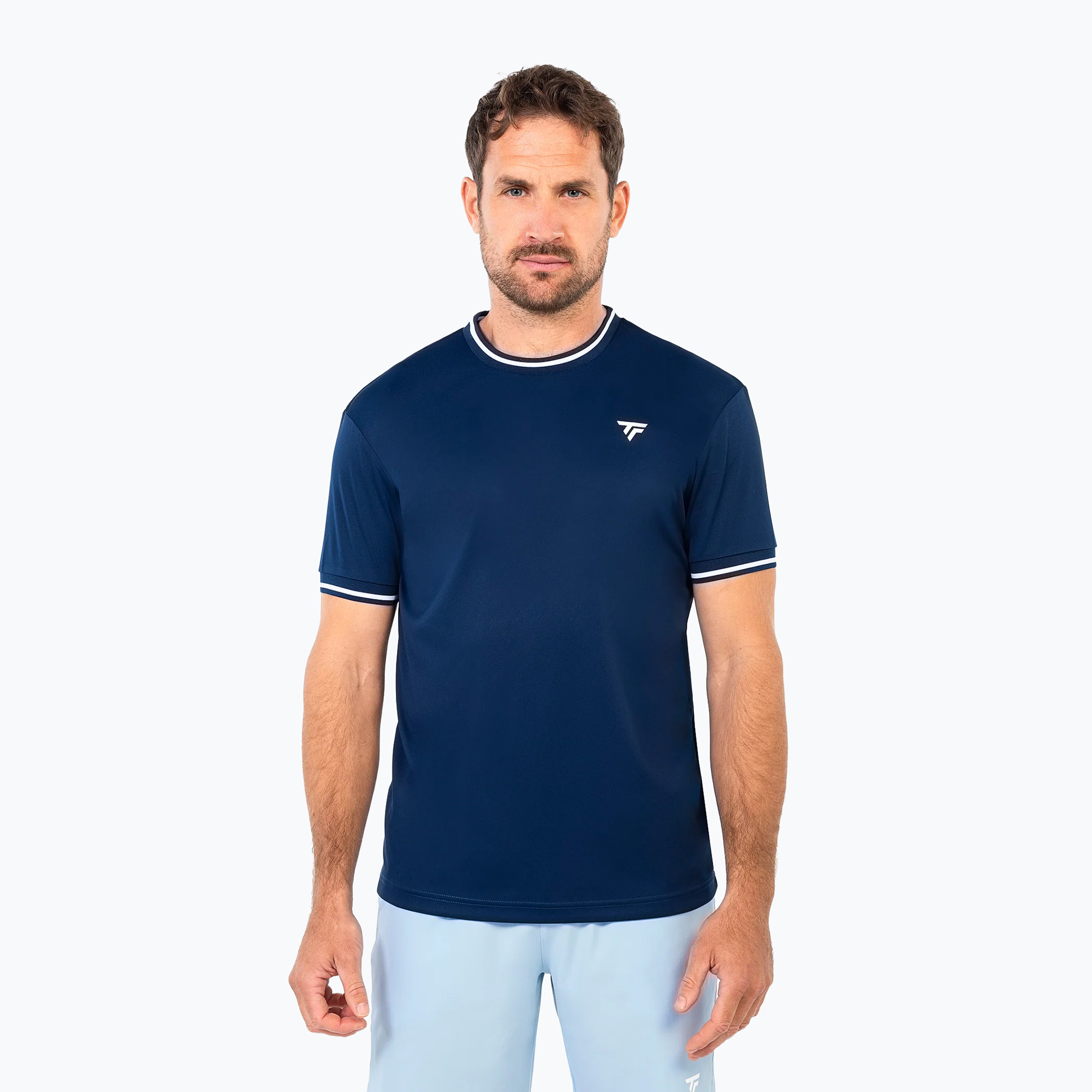 Koszulka tenisowa męska Tecnifibre Team Tech Tee marine 