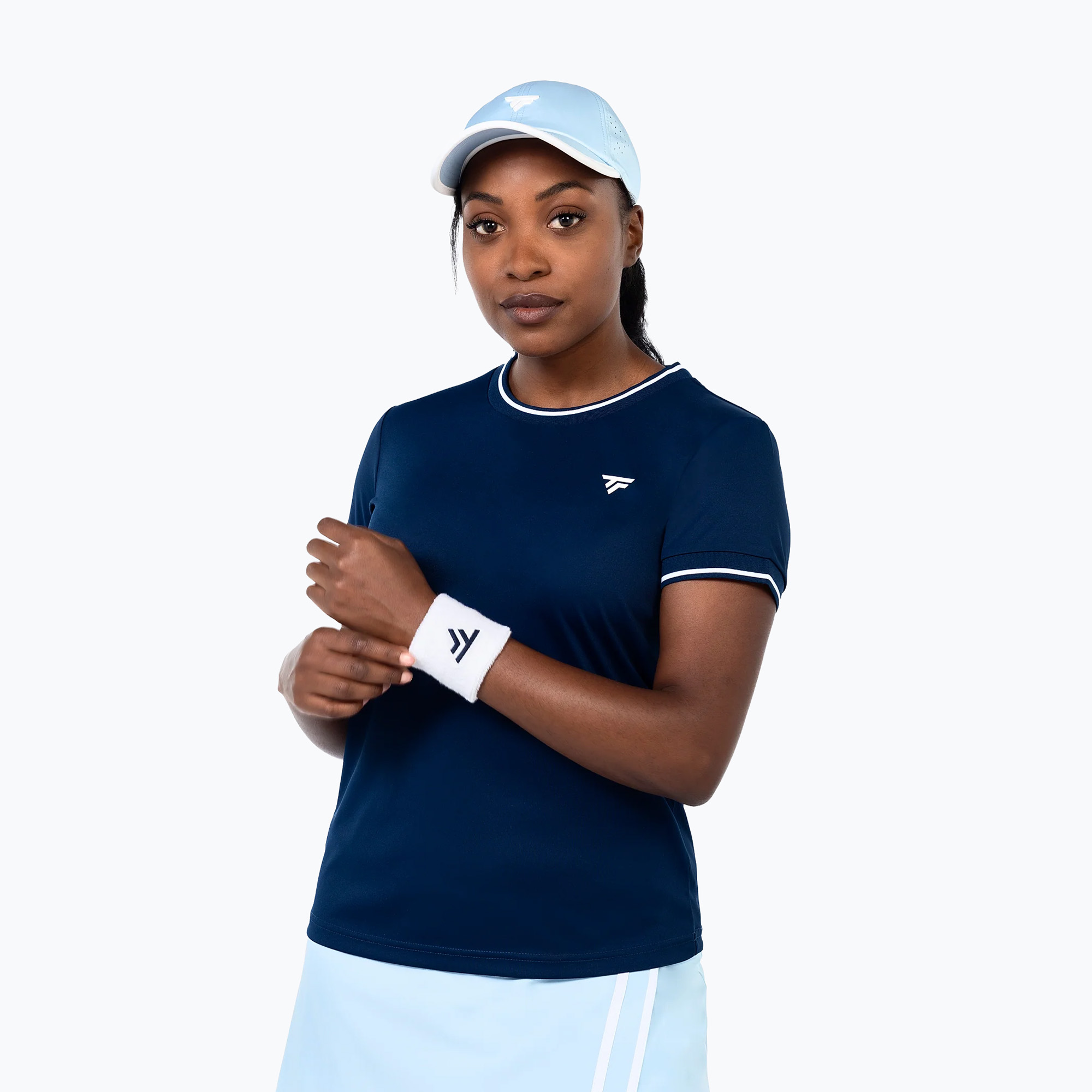 Koszulka tenisowa damska Tecnifibre Team Tech Tee marine 