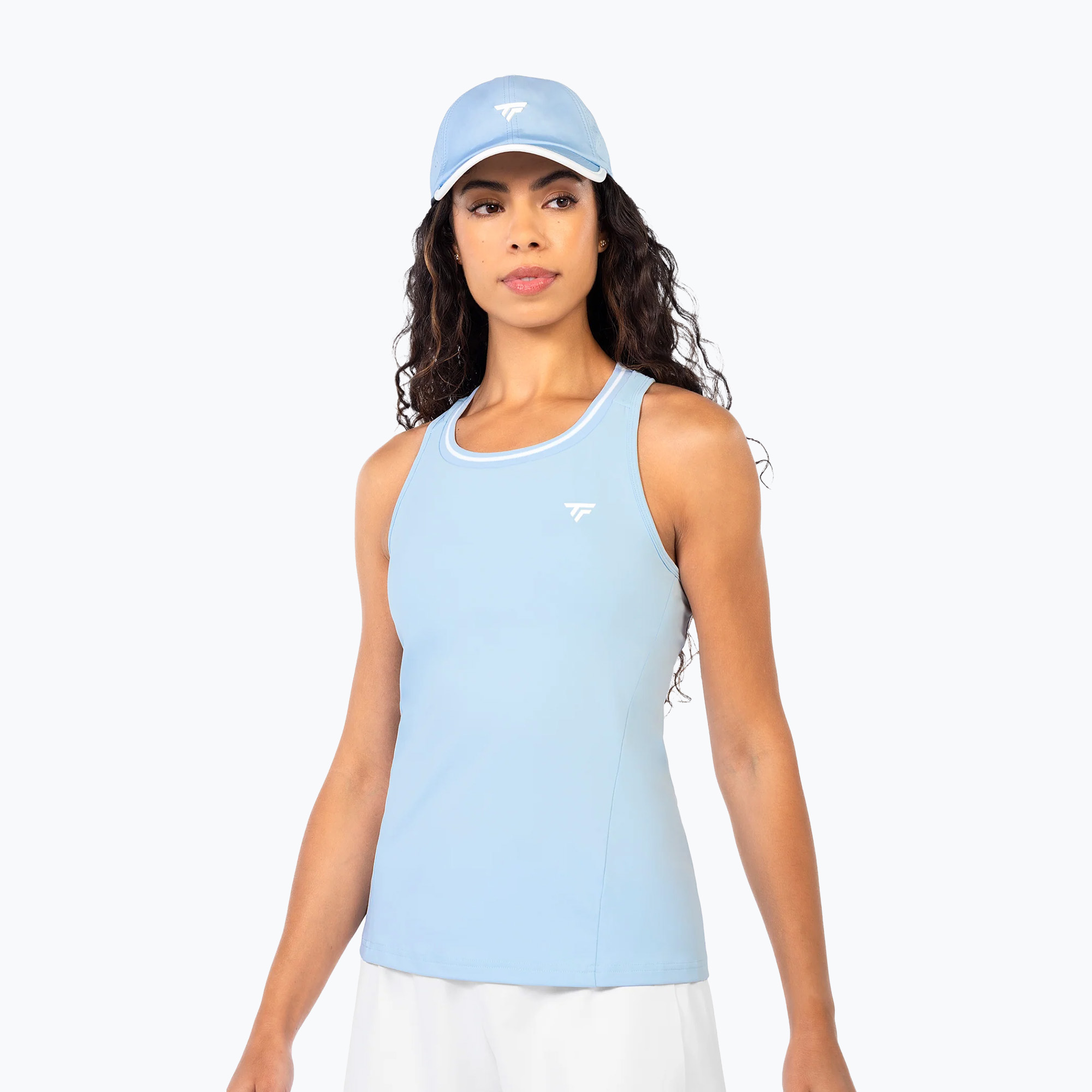 Koszulka tenisowa damska Tecnifibre Team Tech Tank Top W glacier 