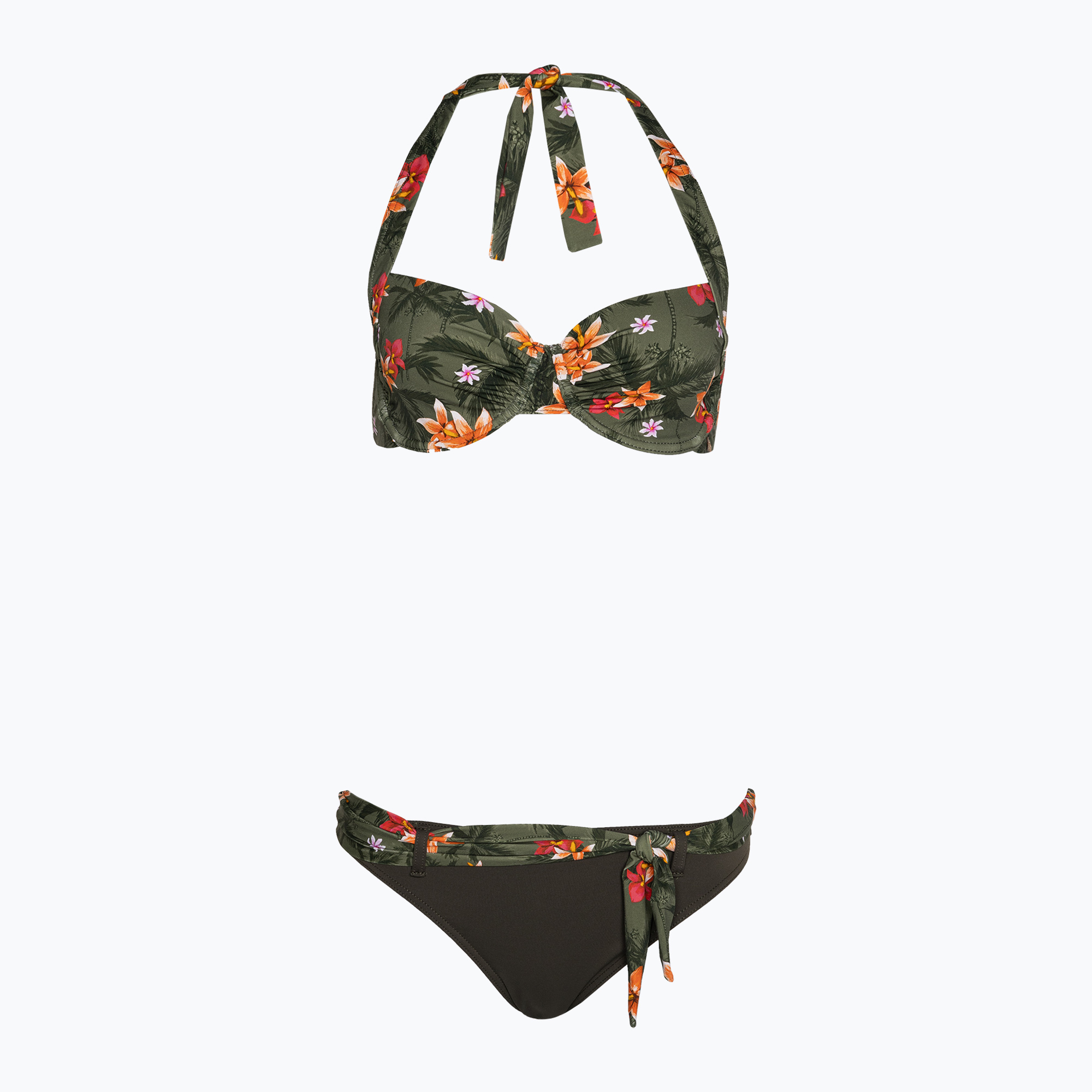 Дамски бански костюм от две части Banana Moon Robodita Bayan kaki