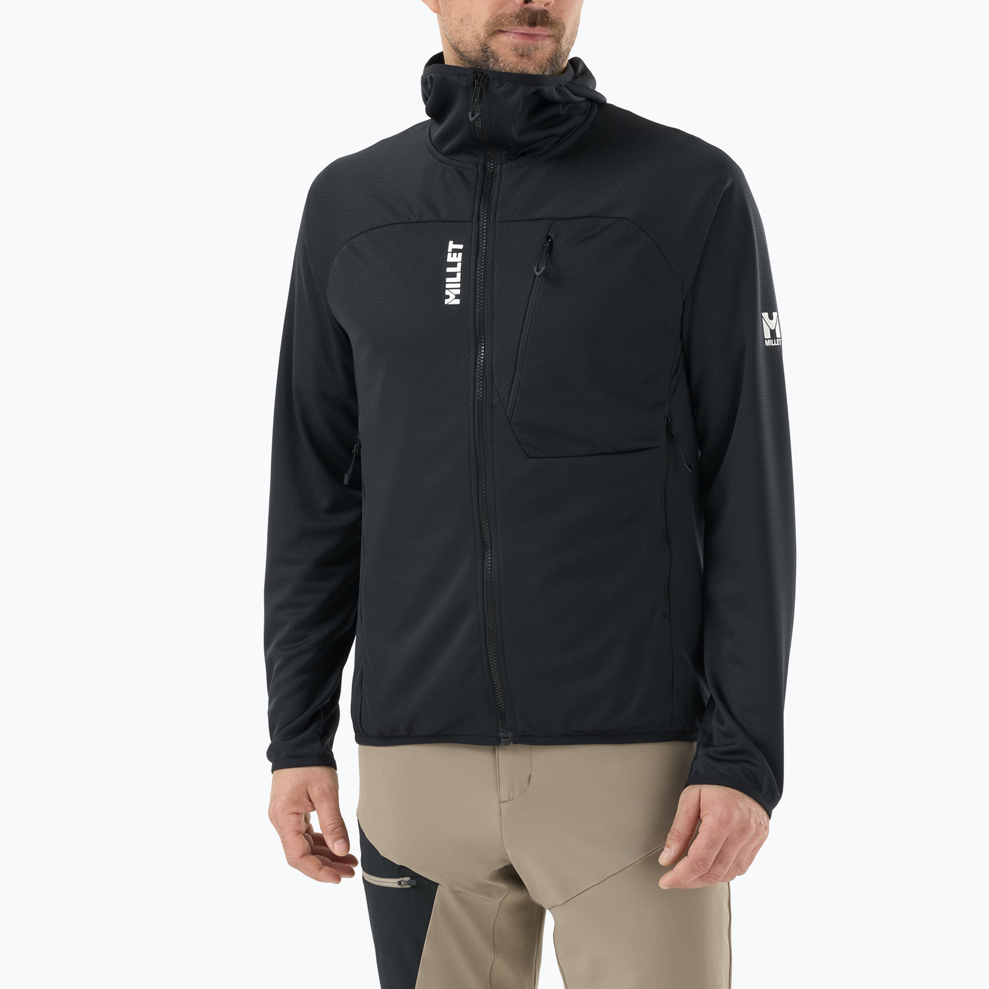 Мъжки суитшърт за трекинг Millet Lokka Hoodie III black