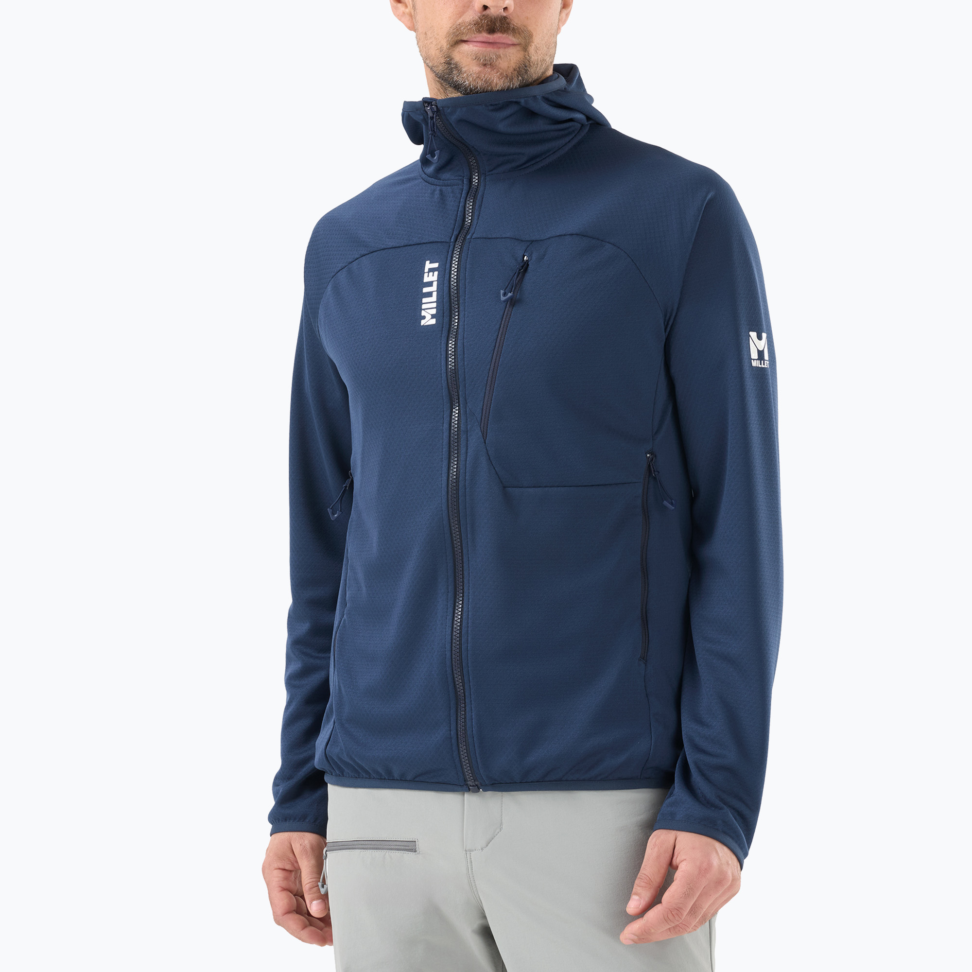 Мъжки суитшърт за трекинг Millet Lokka Hoodie III sapphire