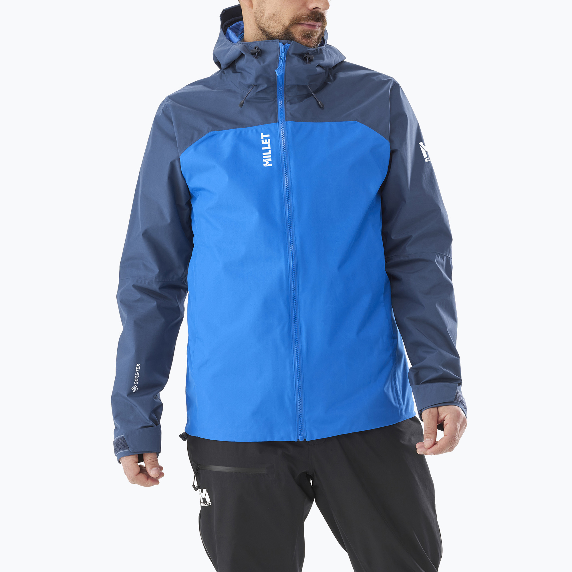 Kurtka przeciwdeszczowa męska Millet Seneca GTX 2L icon blue/dark denim 