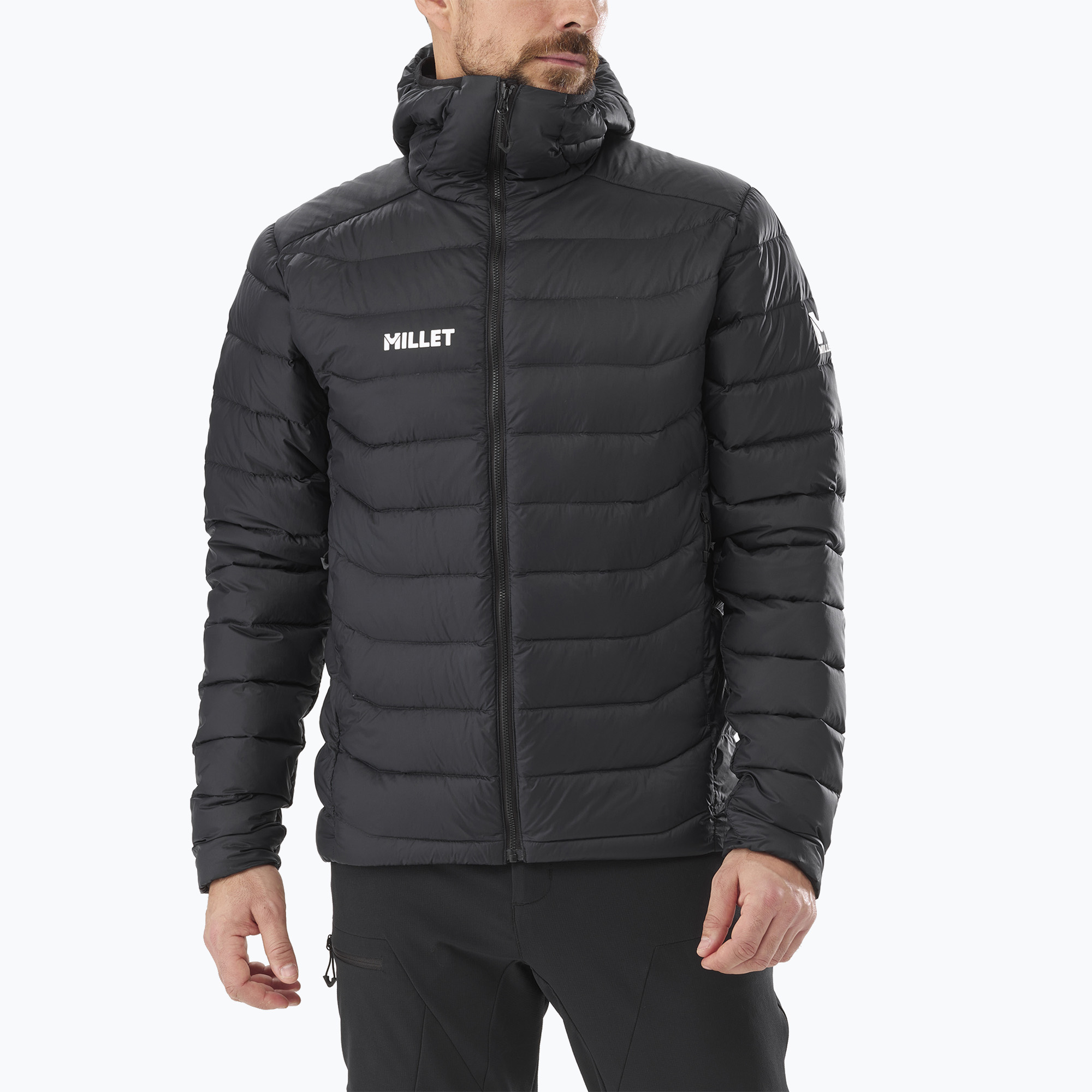Kurtka męska Millet Kamet Down Hoodie black/ noir 