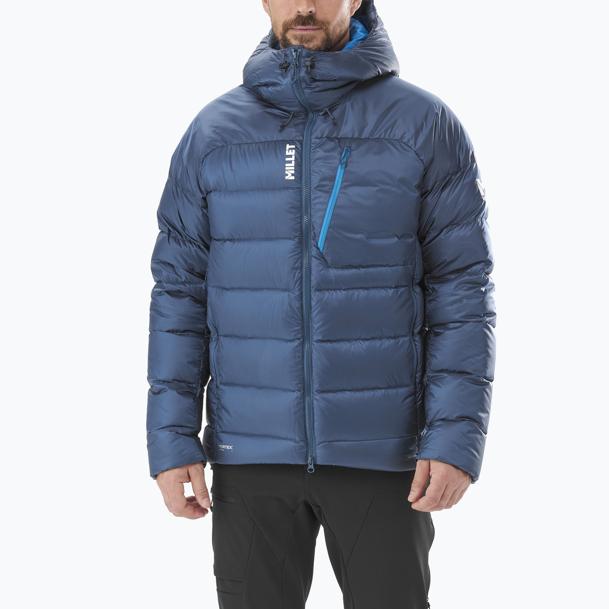 Kurtka puchowa męska Millet Magma Down dark denim 