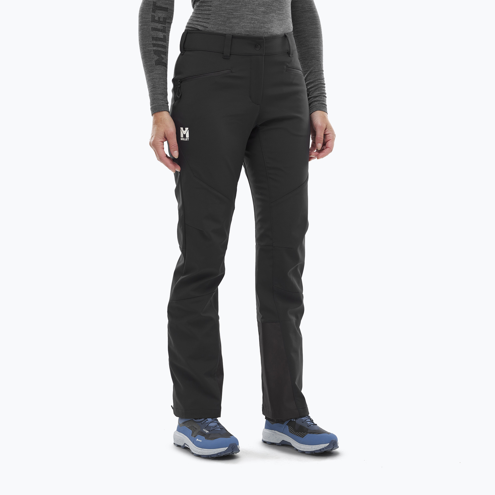 Spodnie turystyczne damskie Millet Magma black/ noir 