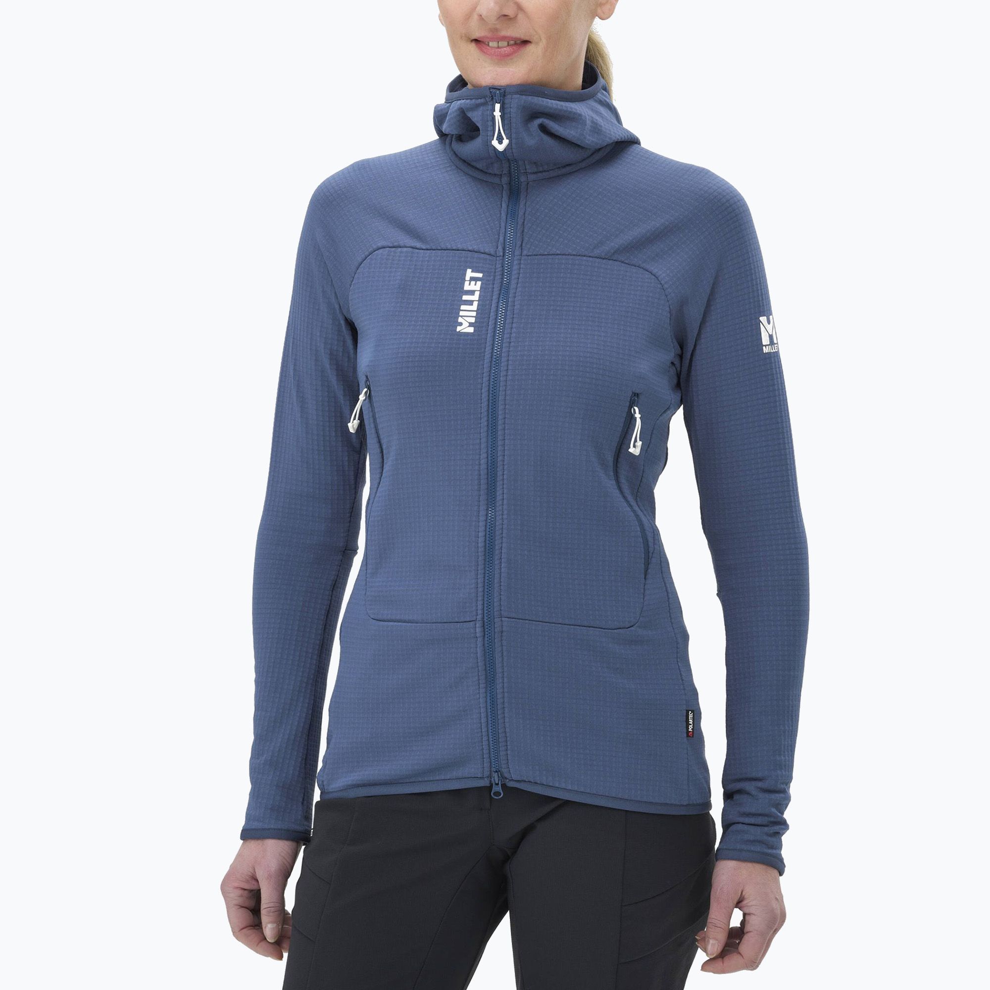 Bluza damska Millet Fusion Grid Hoodie dark denim 