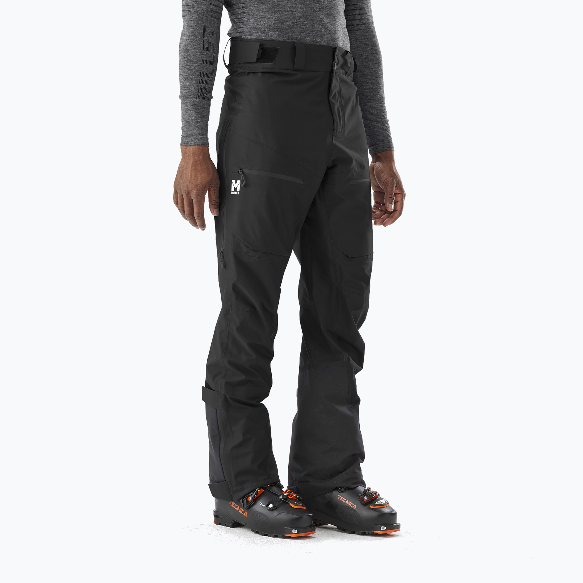 Мъжки скитуринг панталони Millet M White 3L black