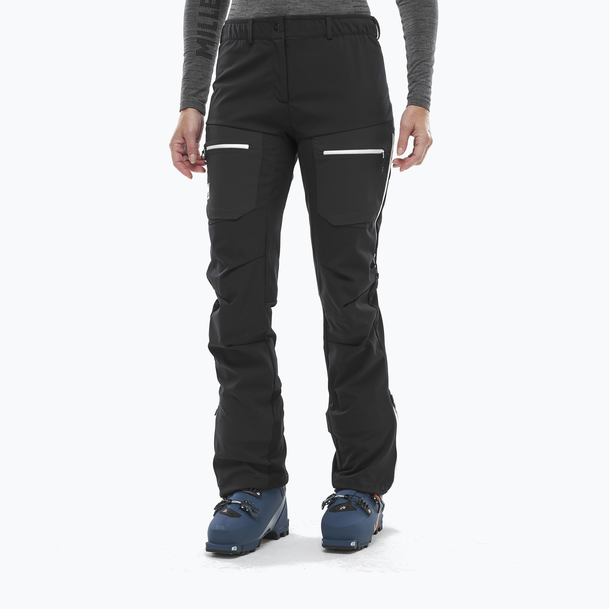 Дамски скитуринг панталон Millet M White Shield black