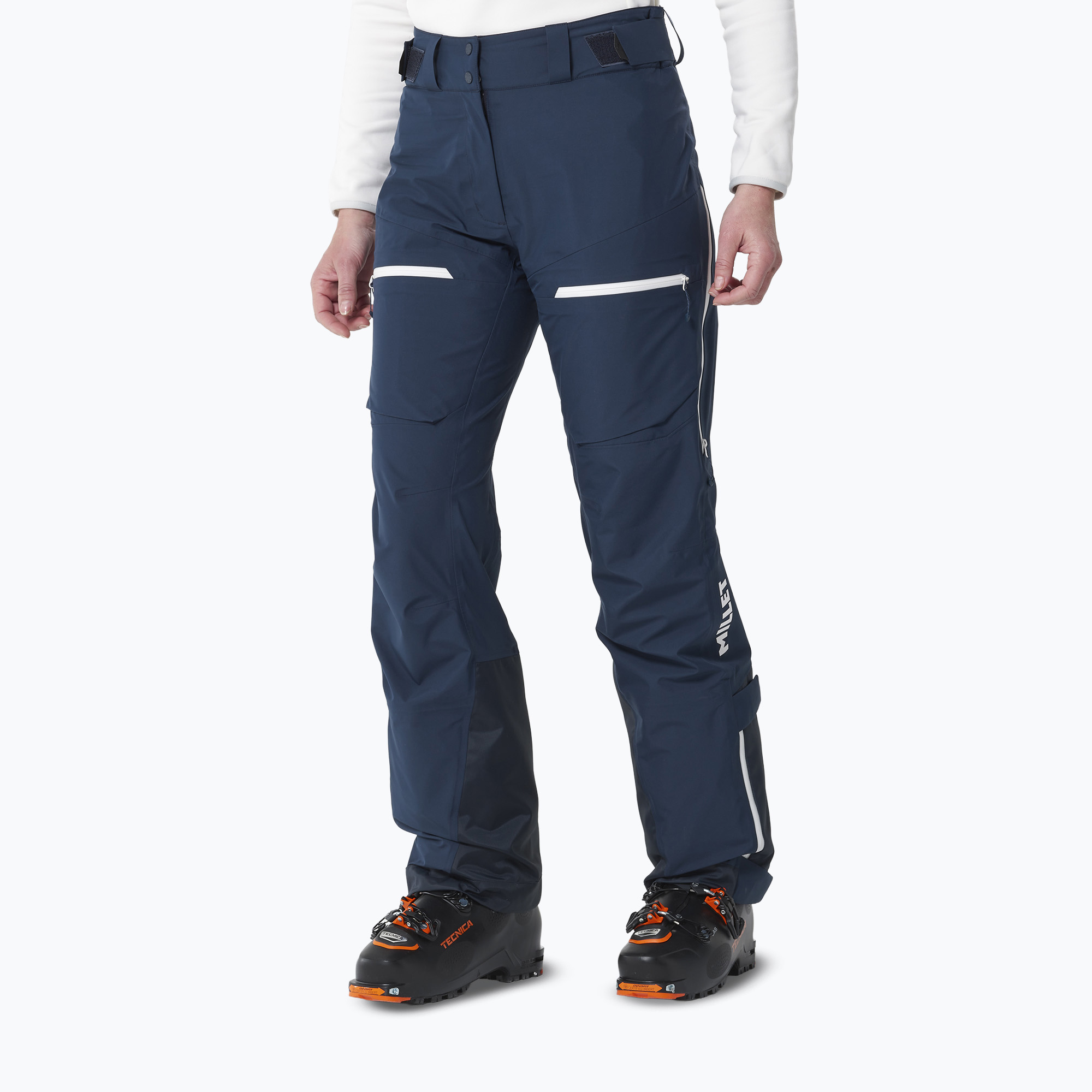 Дамски скитуринг панталон Millet M White 3L navy blue