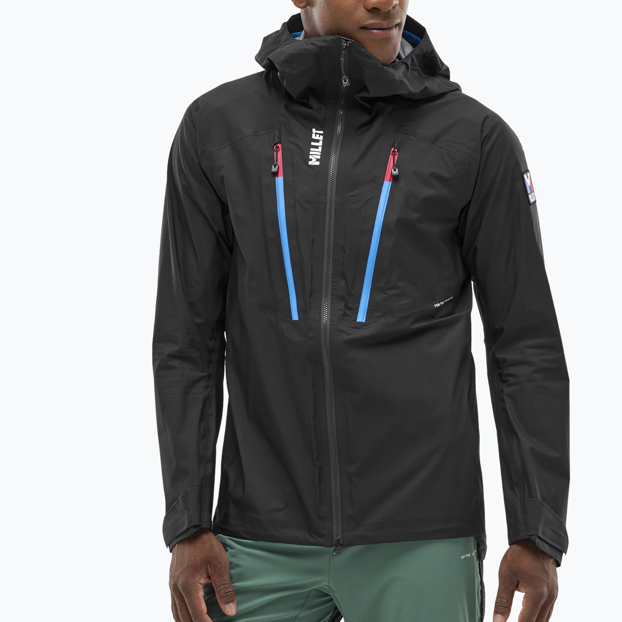 Pánska nepremokavá bunda Millet Trilogy Jorasses PTX black