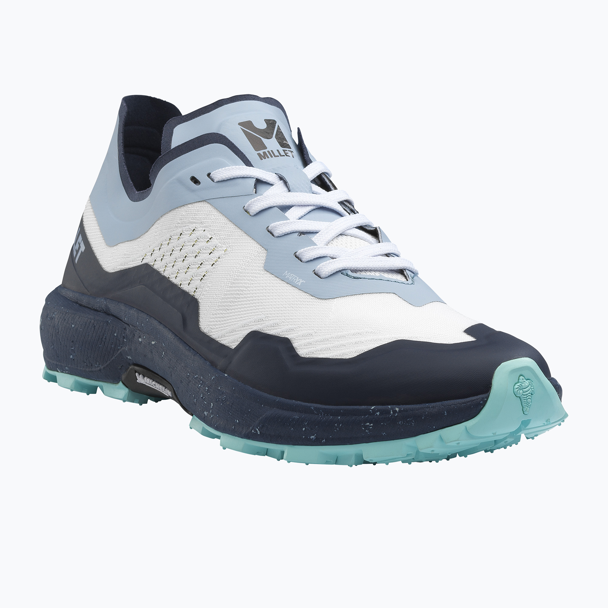 Buty do biegania damskie Millet Intense foggy dew/saphir 