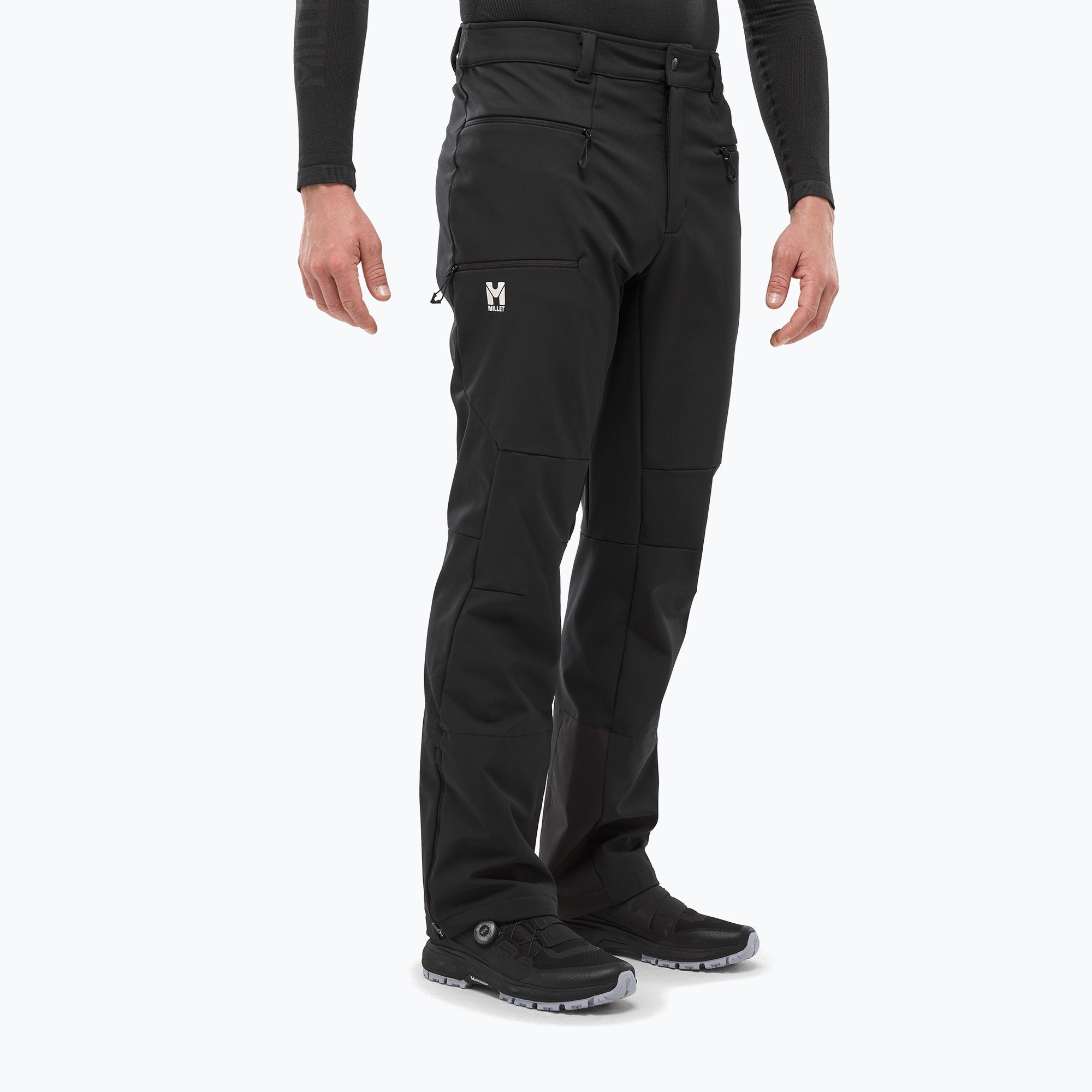 Spodnie trekkingowe męskie Millet Seneca Shield black | WYSYŁKA W 24H | 30 DNI NA ZWROT