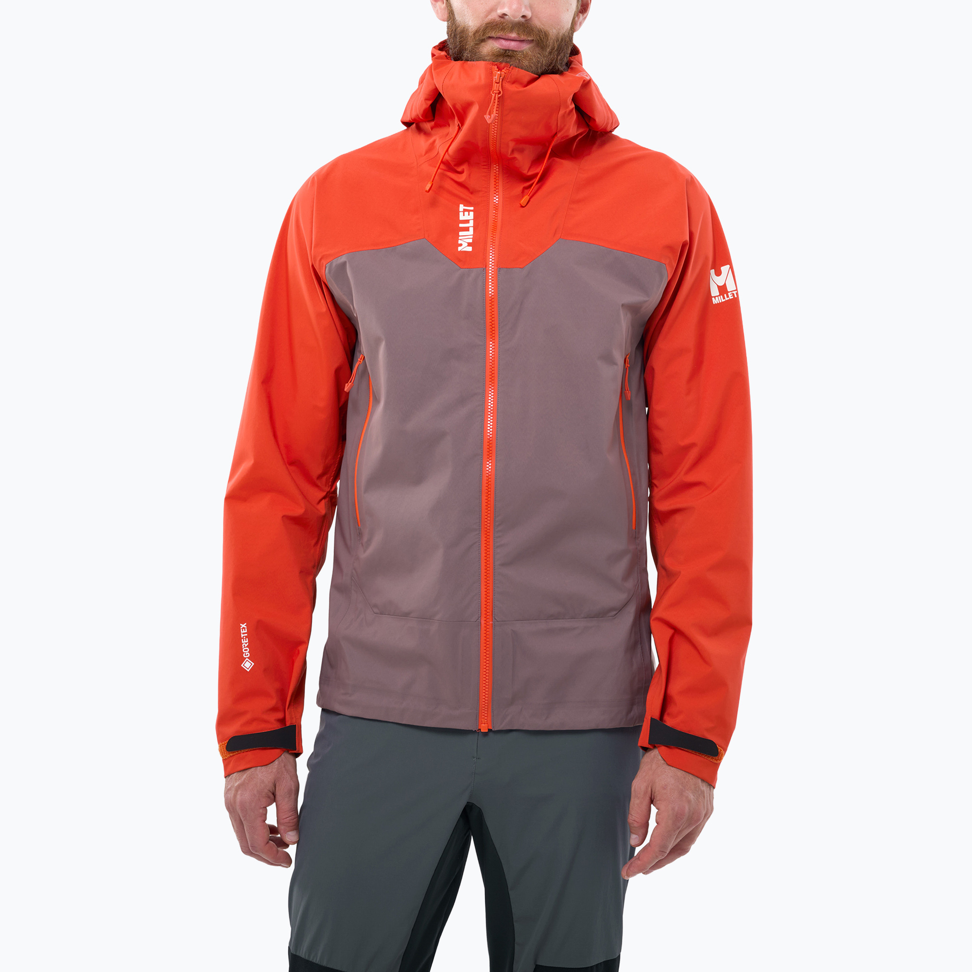 Мъжко яке за дъжд Millet Kamet Gore-Tex Jacket paprika/pepper