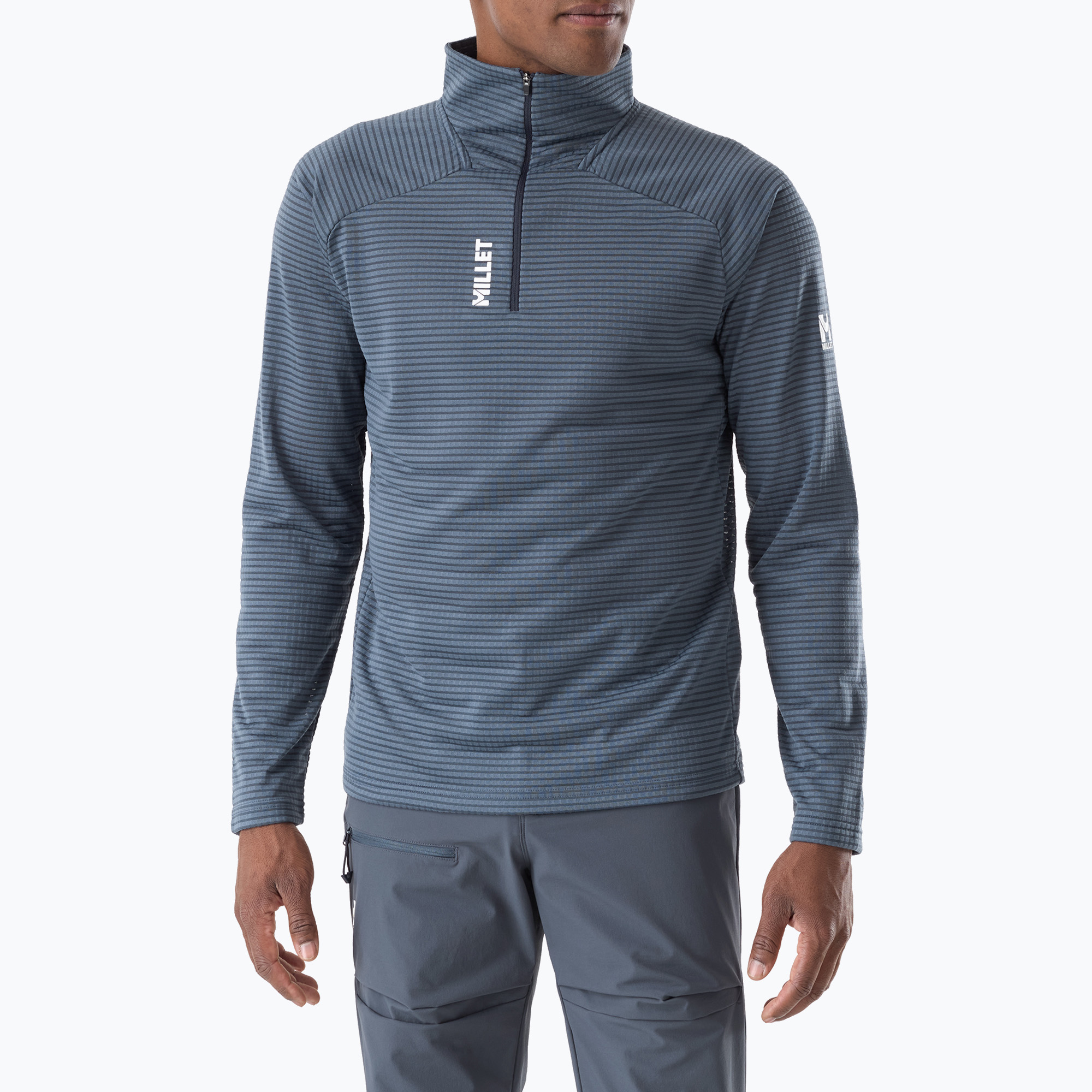 Мъжки поларен суитшърт Millet Parmelan Light Fleece shadow blue