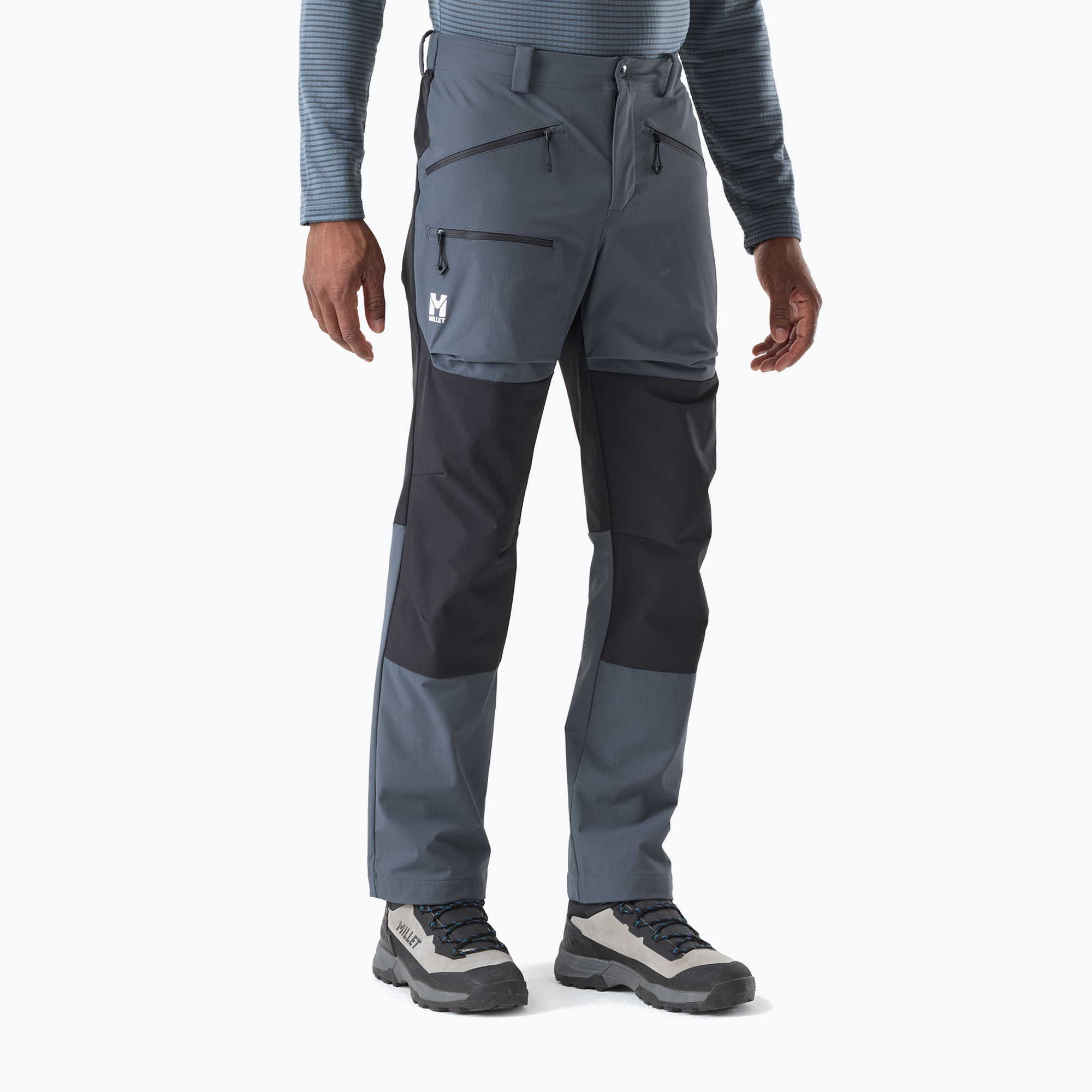 Мъжки панталони за трекинг Millet Seneca XCS200 shadow blue/black