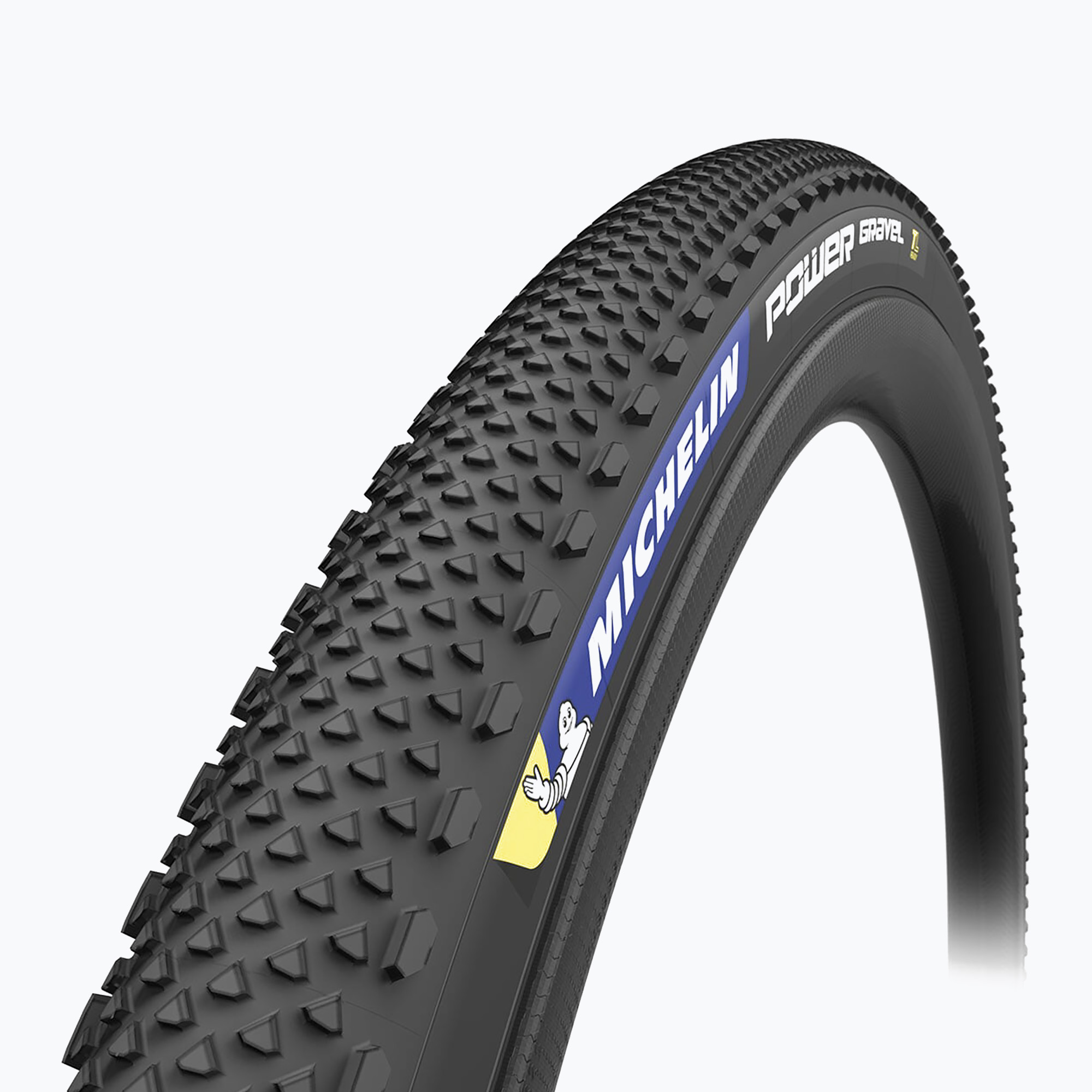 Anvelopă de bicicletă Michelin Power Gravel Ts Tlr Kevlar Competition Line neagră 289895 (Power Gravel TS TLR Competition Line 289895)