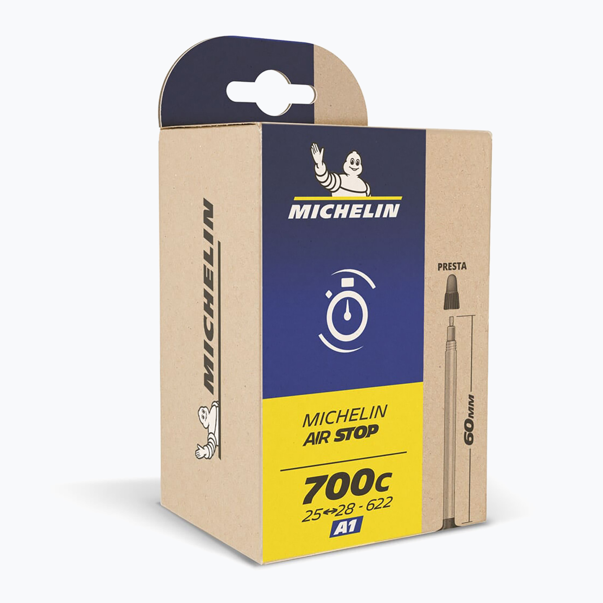 Cyklistická duša Michelin Air Stop Auto-SV 24" x 1,3-1,8 / 48 mm (Air Stop City/MTB Kids Auto-SV 792278)