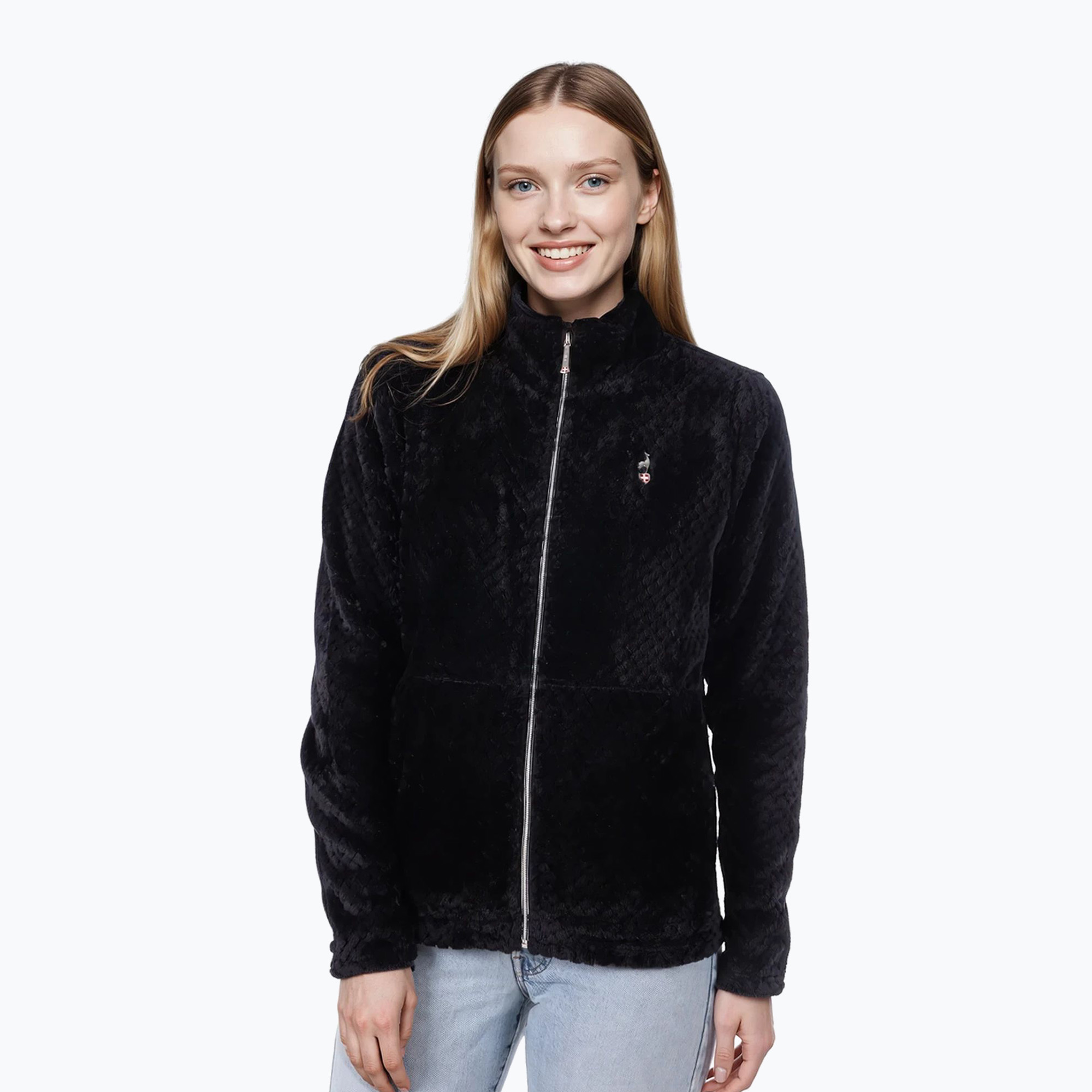 Bluza damska Aulp Becco Coral Fleece black