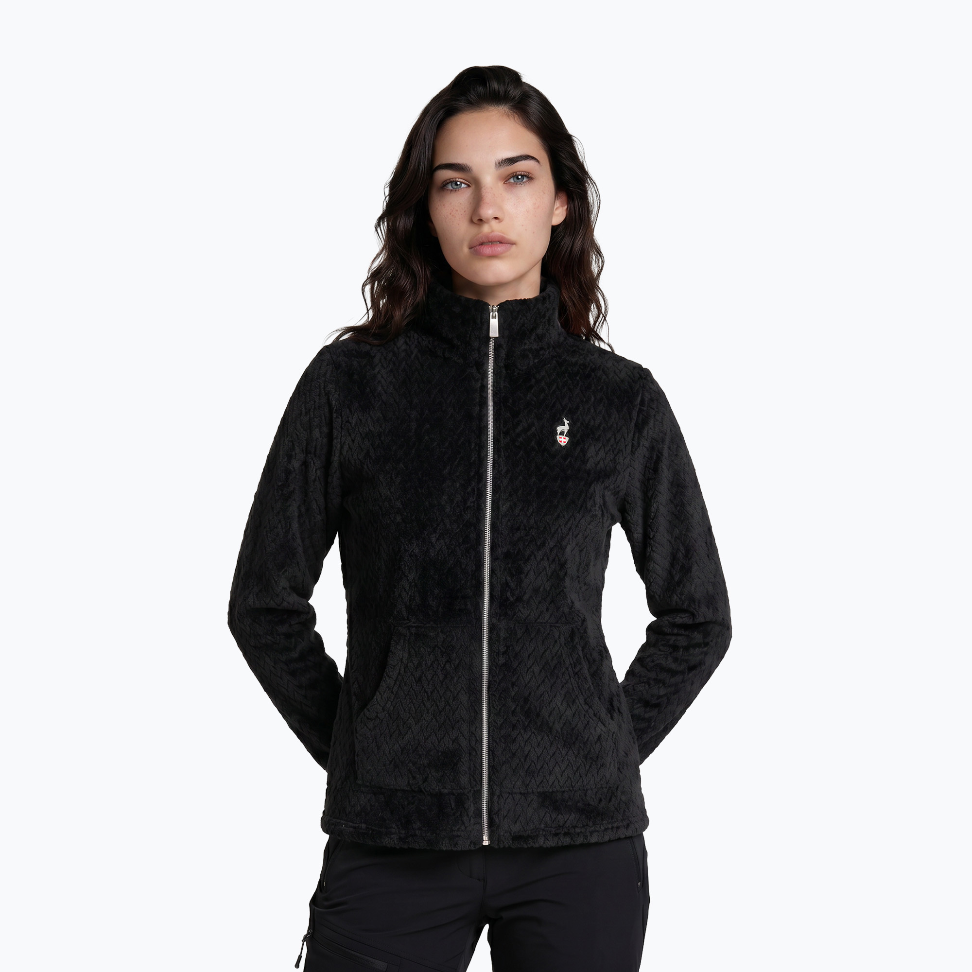 Bluza damska Aulp Becco Coral Fleece black 