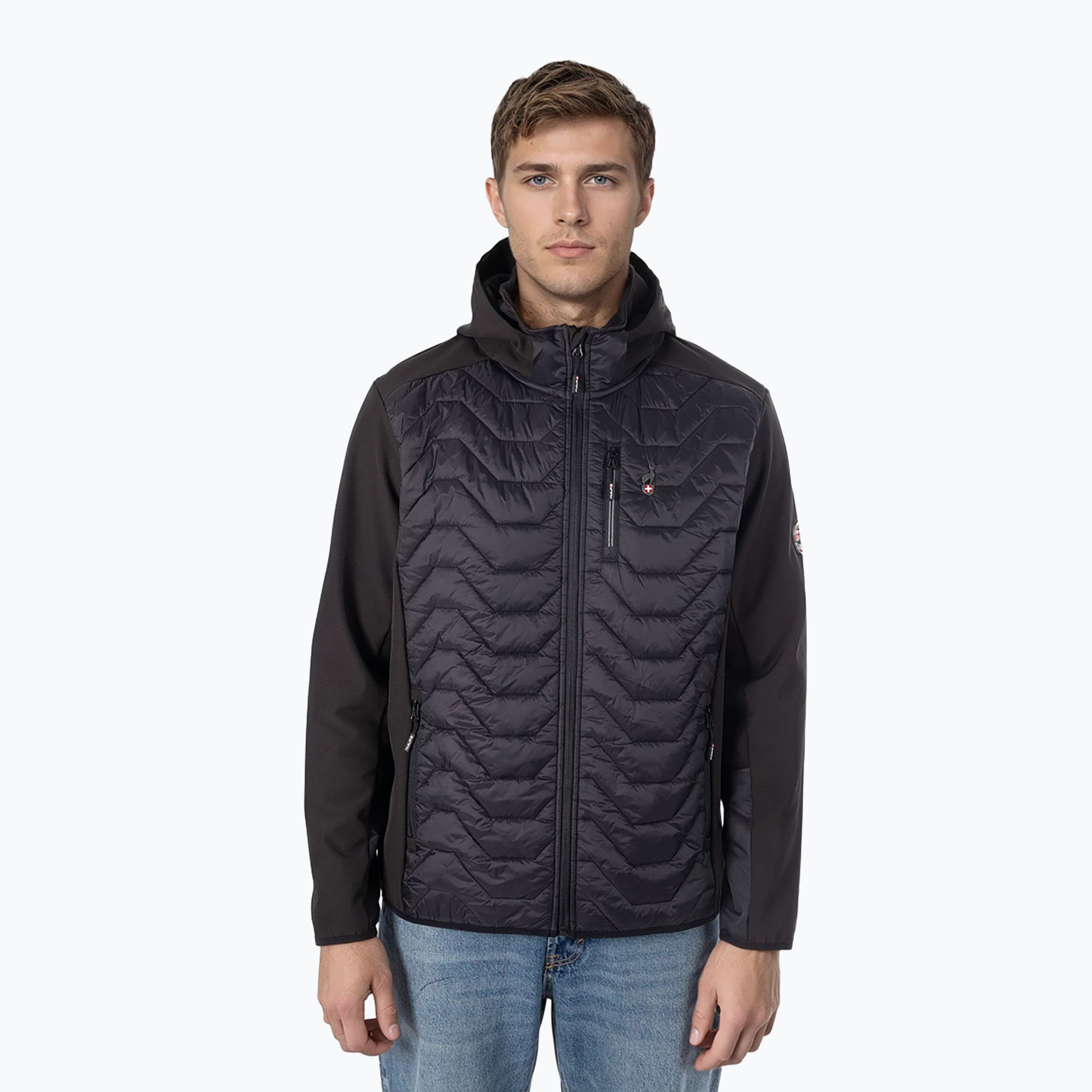 Kurtka hybrydowa damska Aulp Clint Hybrid black 