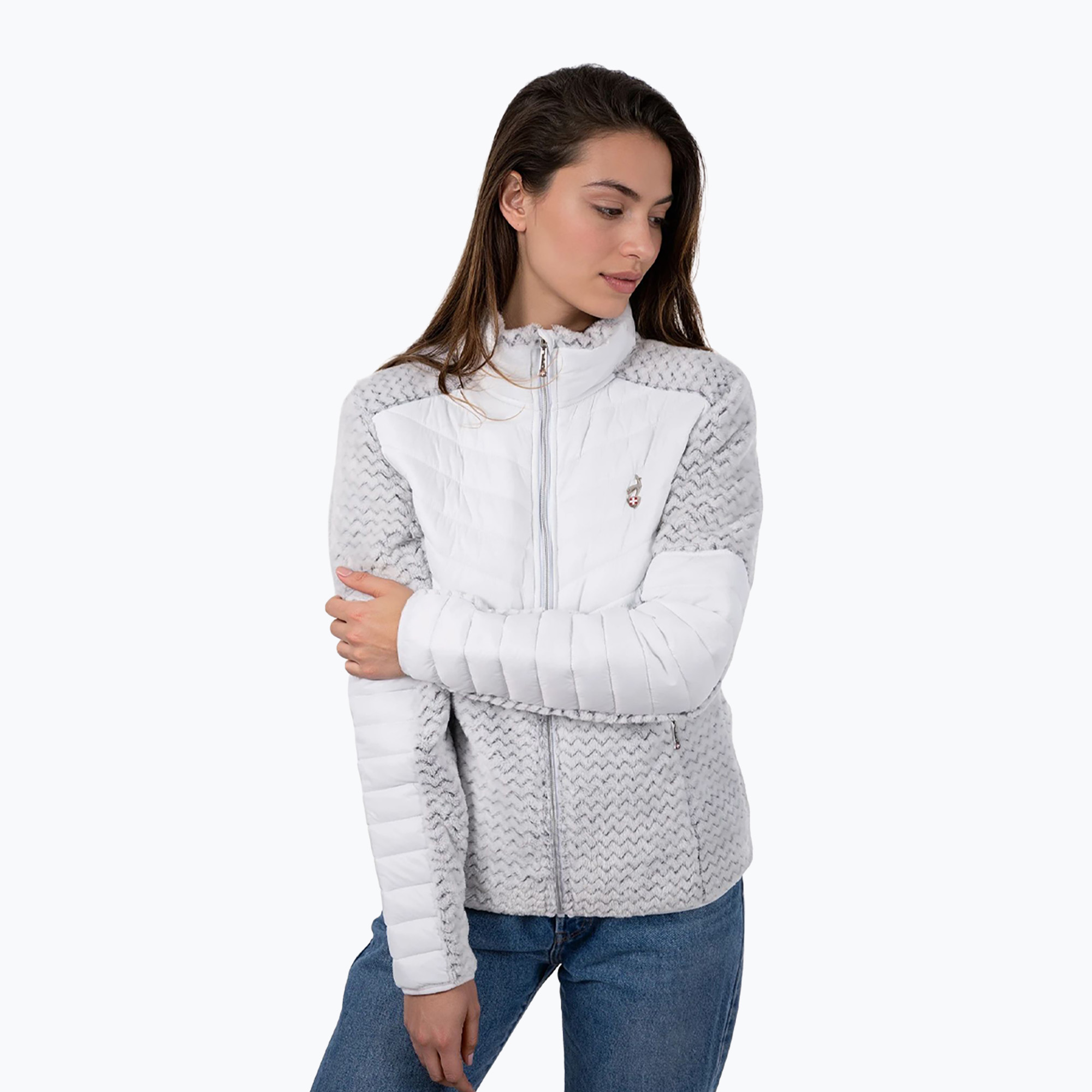 Kurtka hybrydowa damska Aulp Copen Hybrid white 