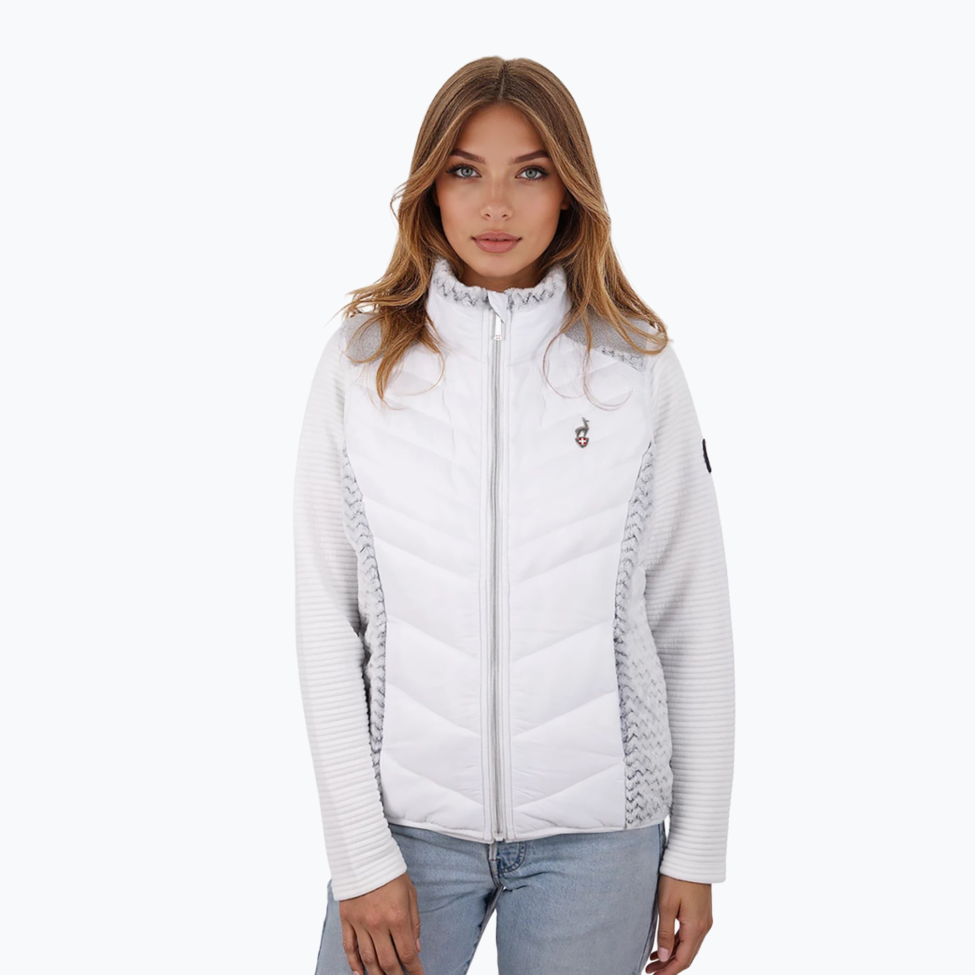 Bezrękawnik damski Aulp Corda Hybrid white 