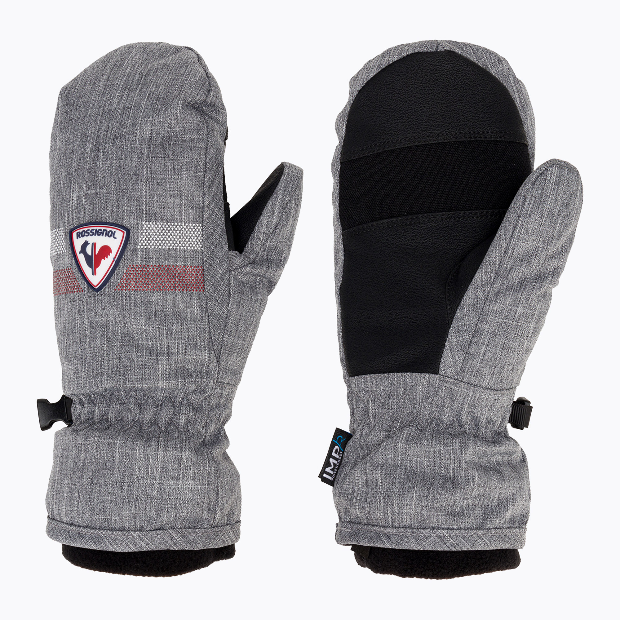 Детски скиорски ръкавици Rossignol Jr Roc Impr M heather grey
