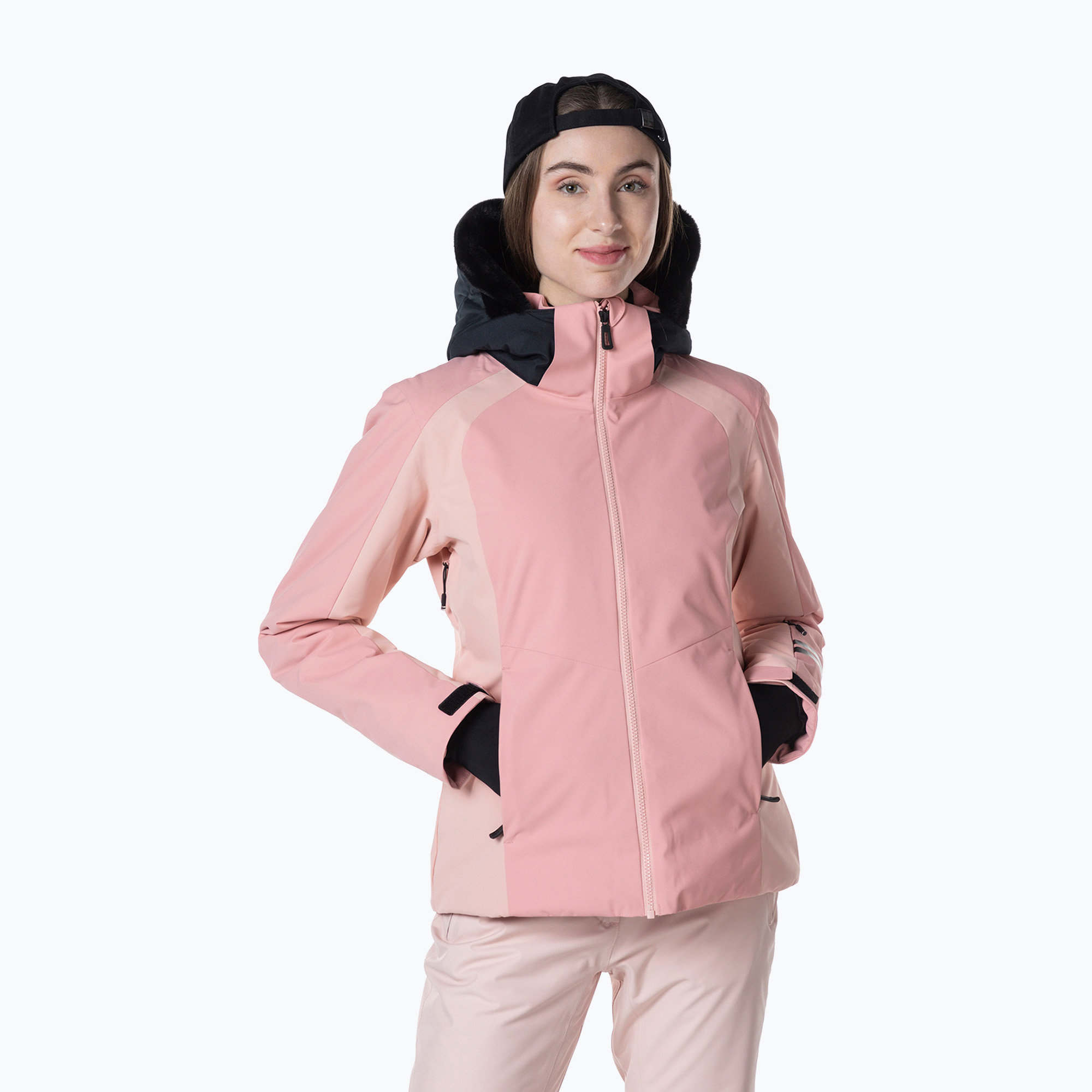 Giacca da sci Rossignol Controle cooper rosa da donna (L) (Controle RLMWJ05)