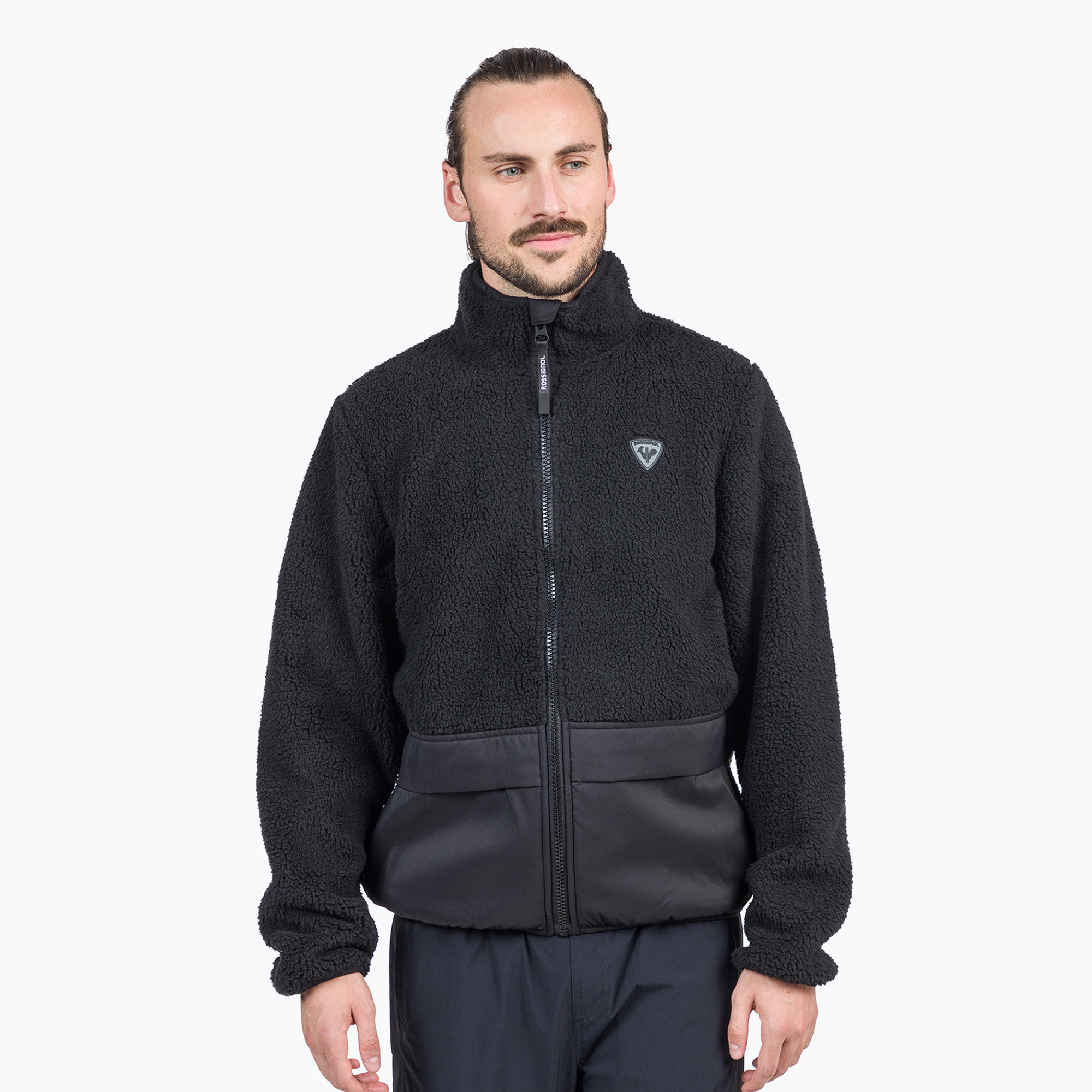 Bluza męska Rossignol Fleece Sweat black 