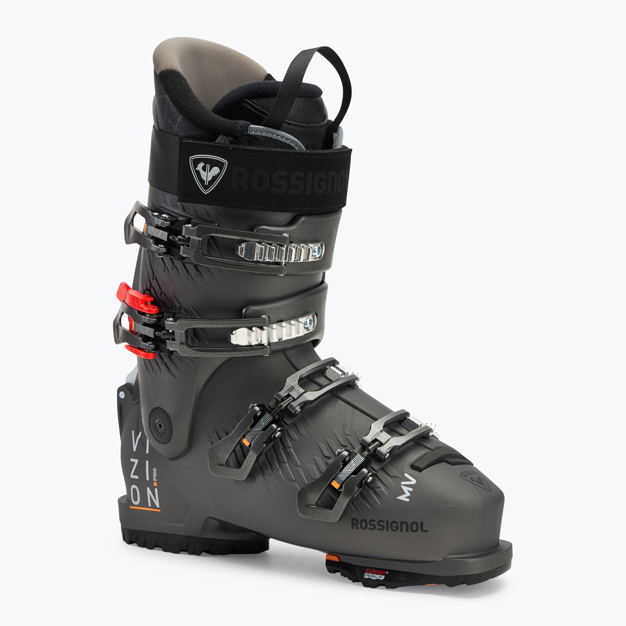 Pánske lyžiarske topánky Rossignol Vizion 4B Pro 100 MV GW metal grey (Vizion 4B Pro 100 MV GW RBN7050)