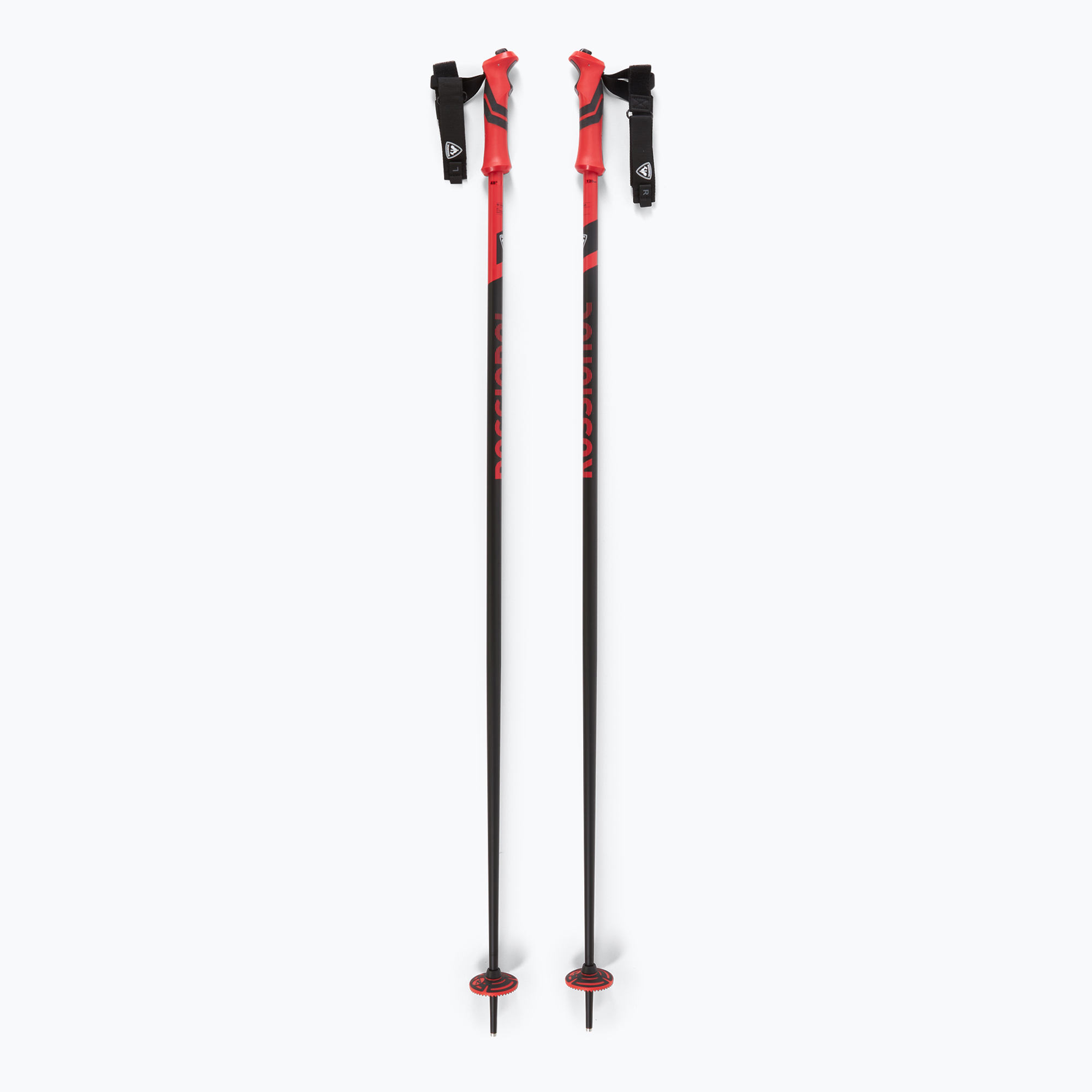 Lyžiarske paličky Rossignol Tactic Clip black/red (Tactic Clip RDN2030)