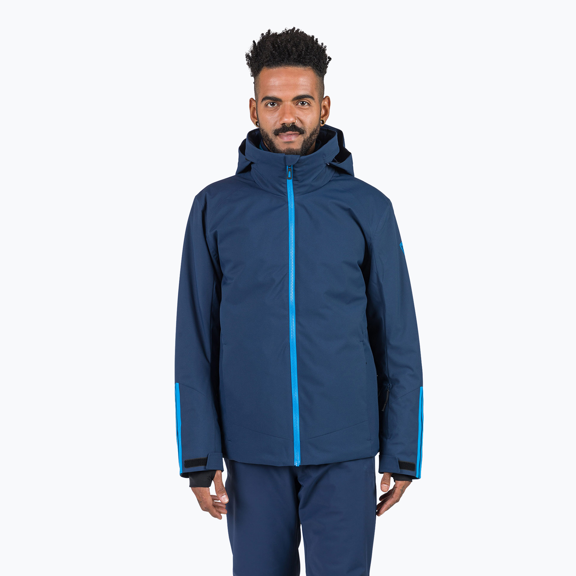 Men's Rossignol Strawpile ski jacket dark navy (S)