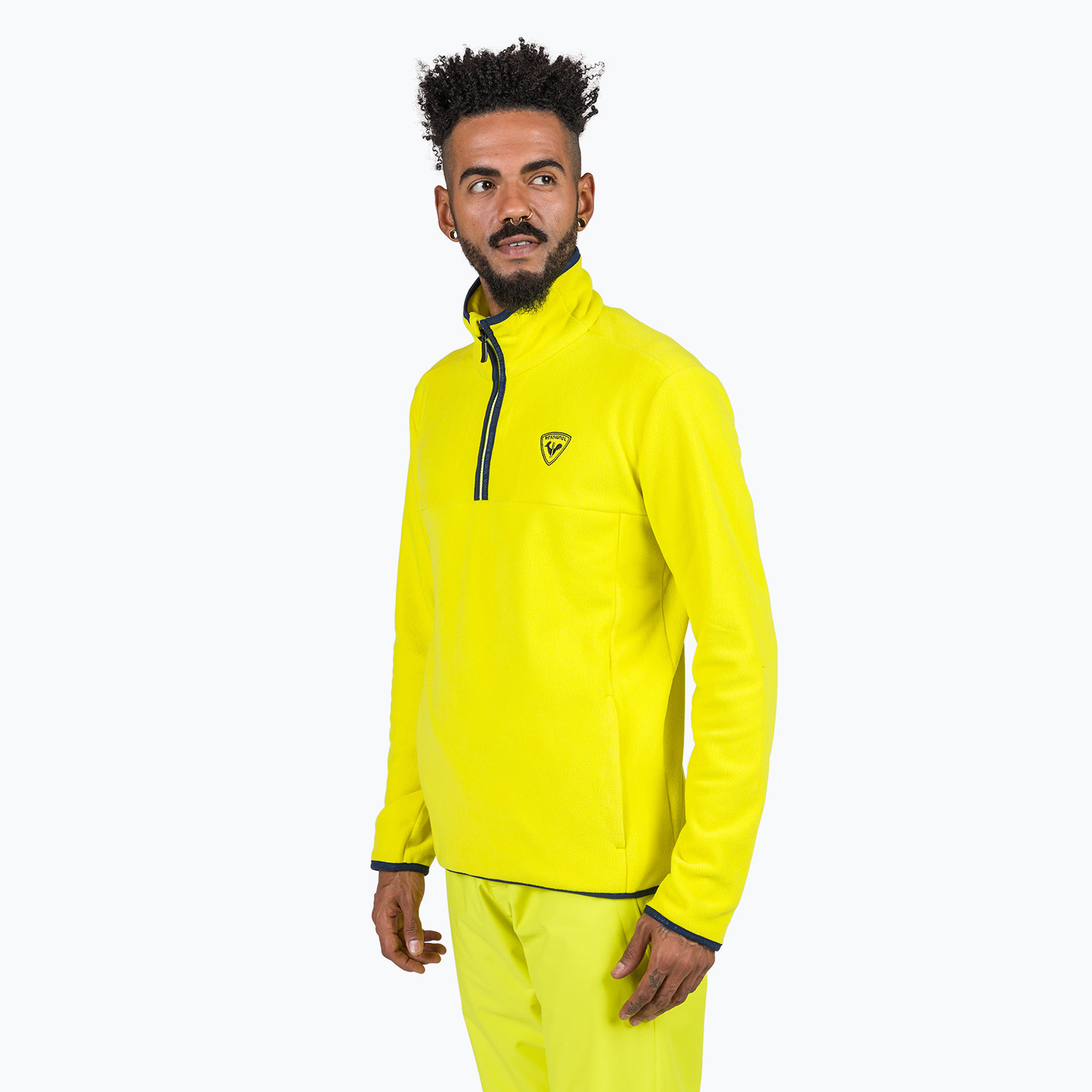 Bluză pentru bărbați Rossignol Strawpile Fleece Hz fresh green (Strawpile Fleece Hz RLNML08_69B)