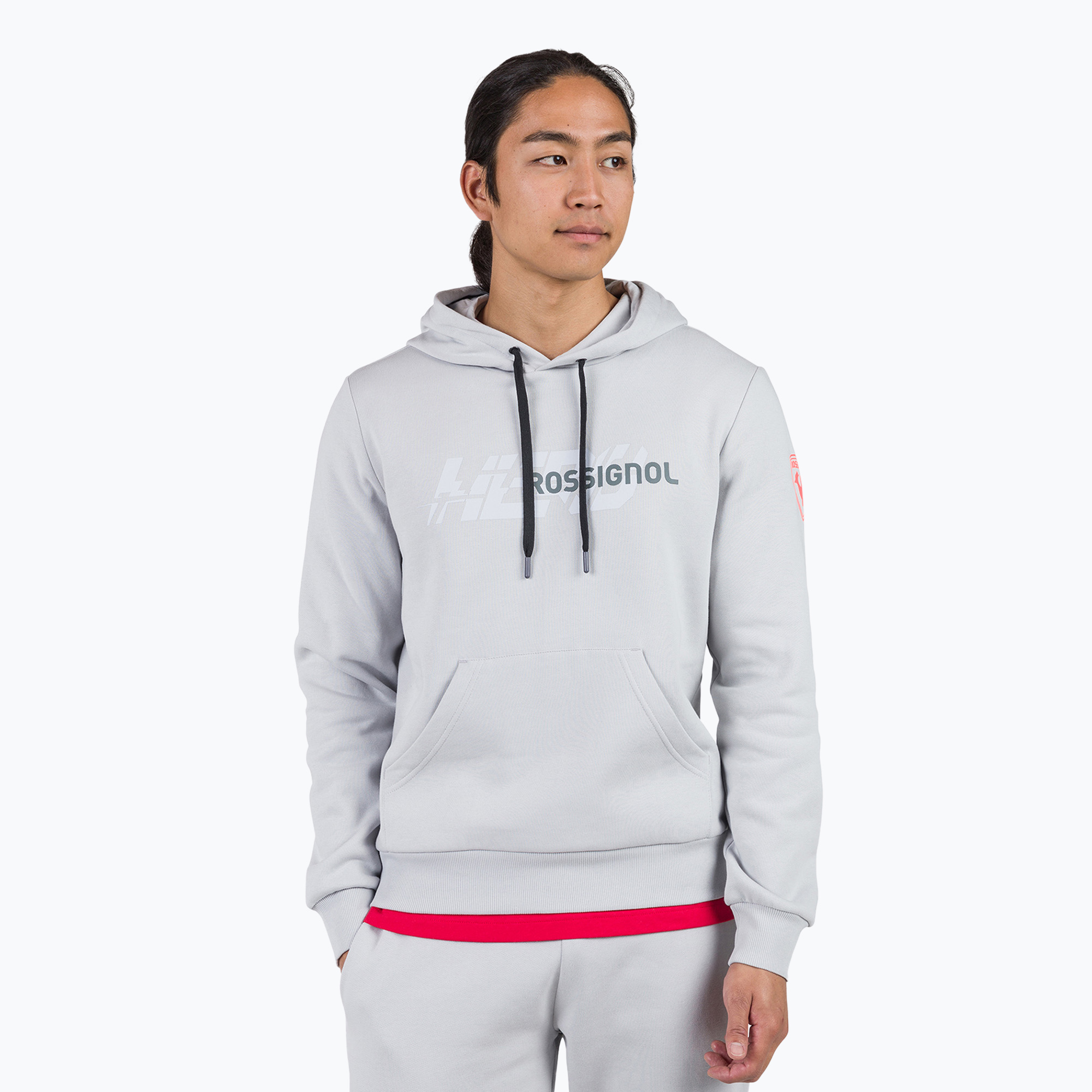 Мъжки суитшърт Rossignol New Hero Hoodie soft grey