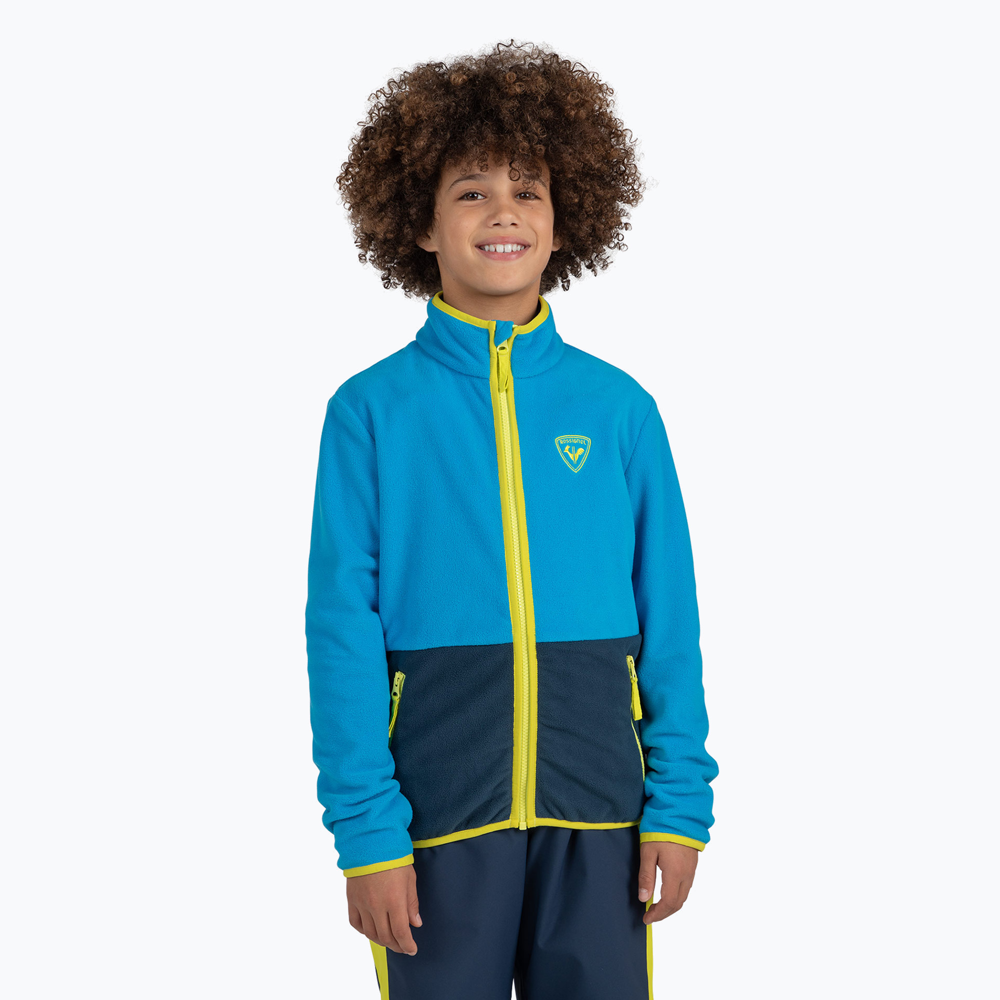 Детски суитшърт Rossignol Jr Strawpile Fleece Fz overses