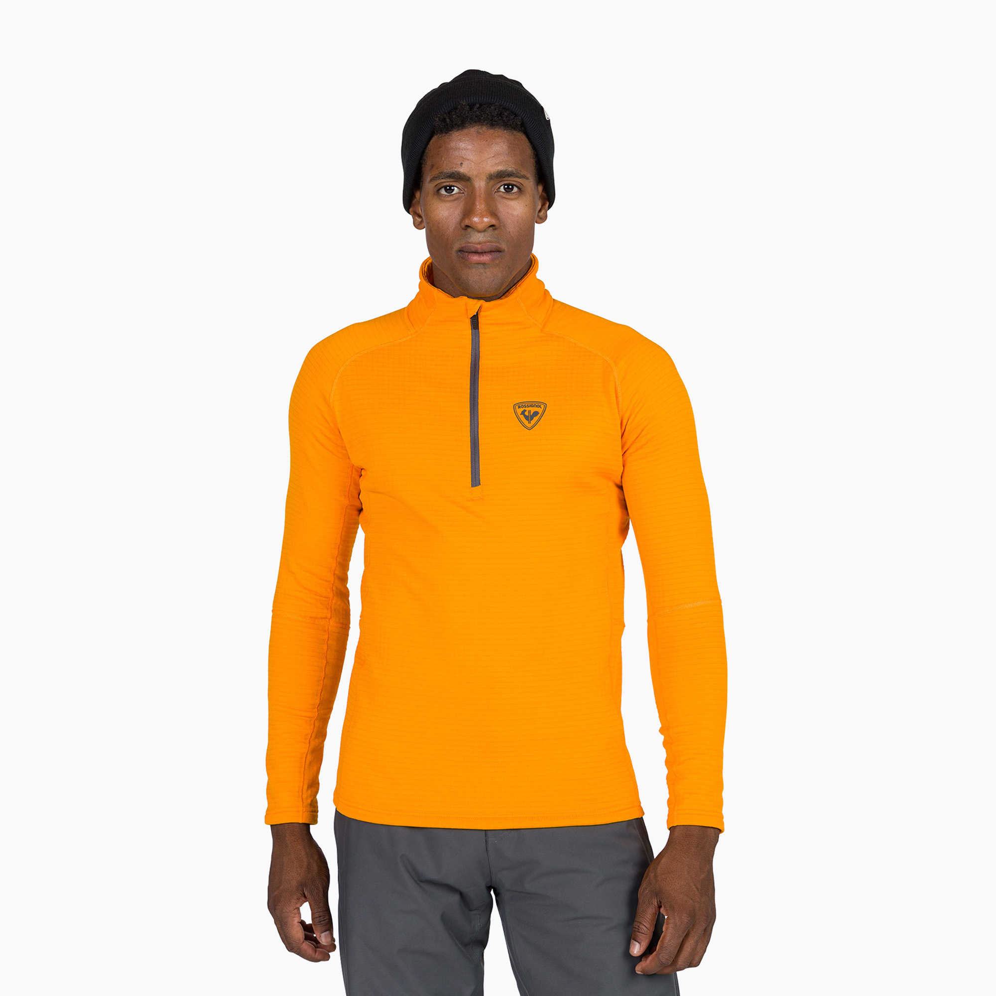Férfi Rossignol Blackside Fleece Hz sunburst melegítőfelső (Blackside Fleece Hz RLNML10)