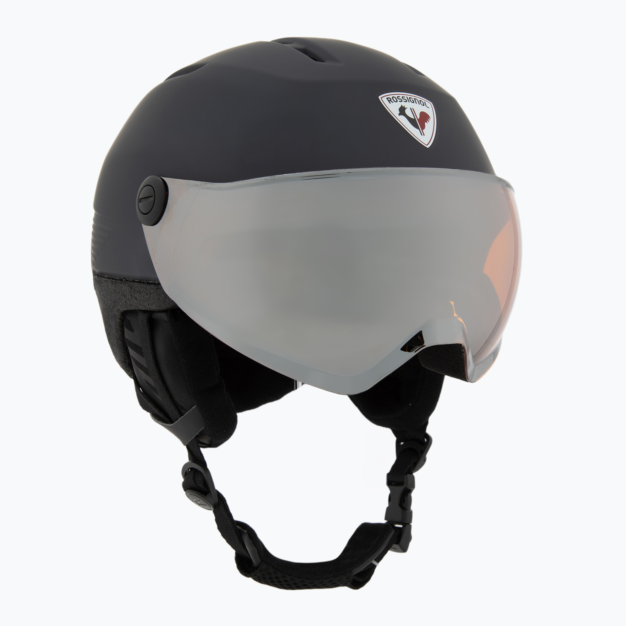 Скиорска каска Rossignol Fit Visor Impacts strato/orange silver