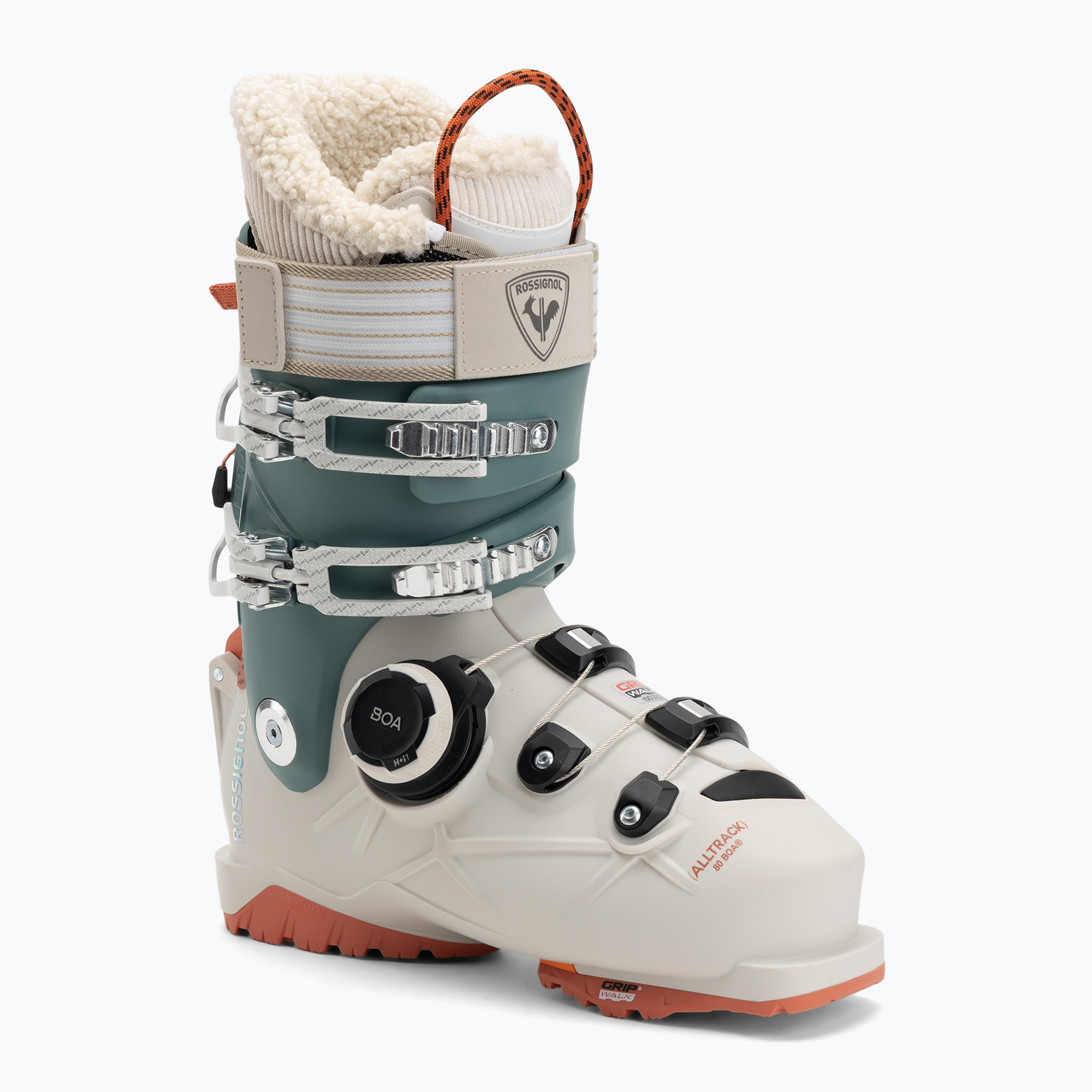 Női sícipő Rossignol Alltrack 80 BOA GW W beige/teal (Alltrack 80 BOA GW W RBO3310)