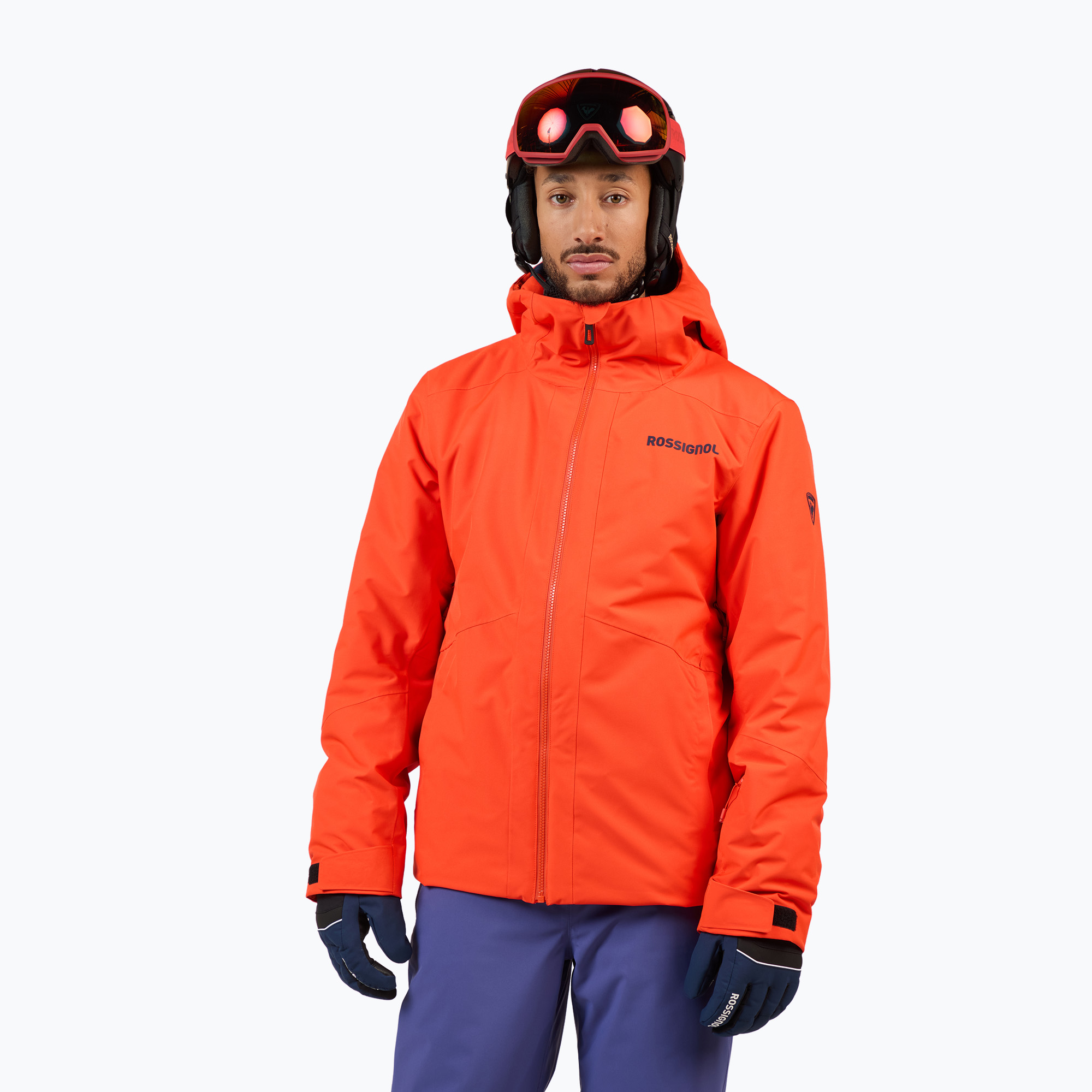Мъжко скиорско яке Rossignol Rochrun Insulated golden gate