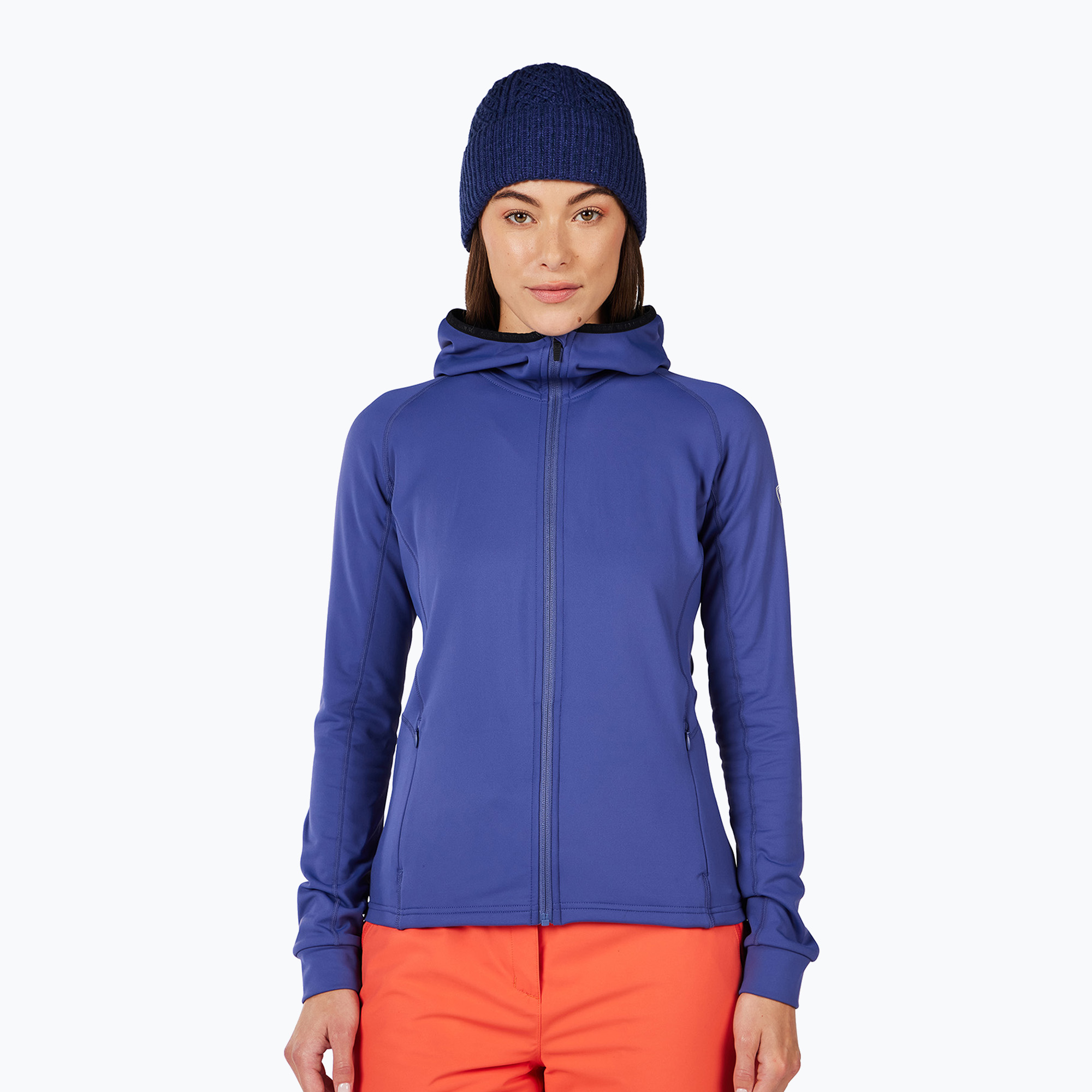 Felpa donna Rossignol Mid Layer Thin Full Zip future blue (XL) (Mid Layer Thin Full Zip RLMWL34_A03)