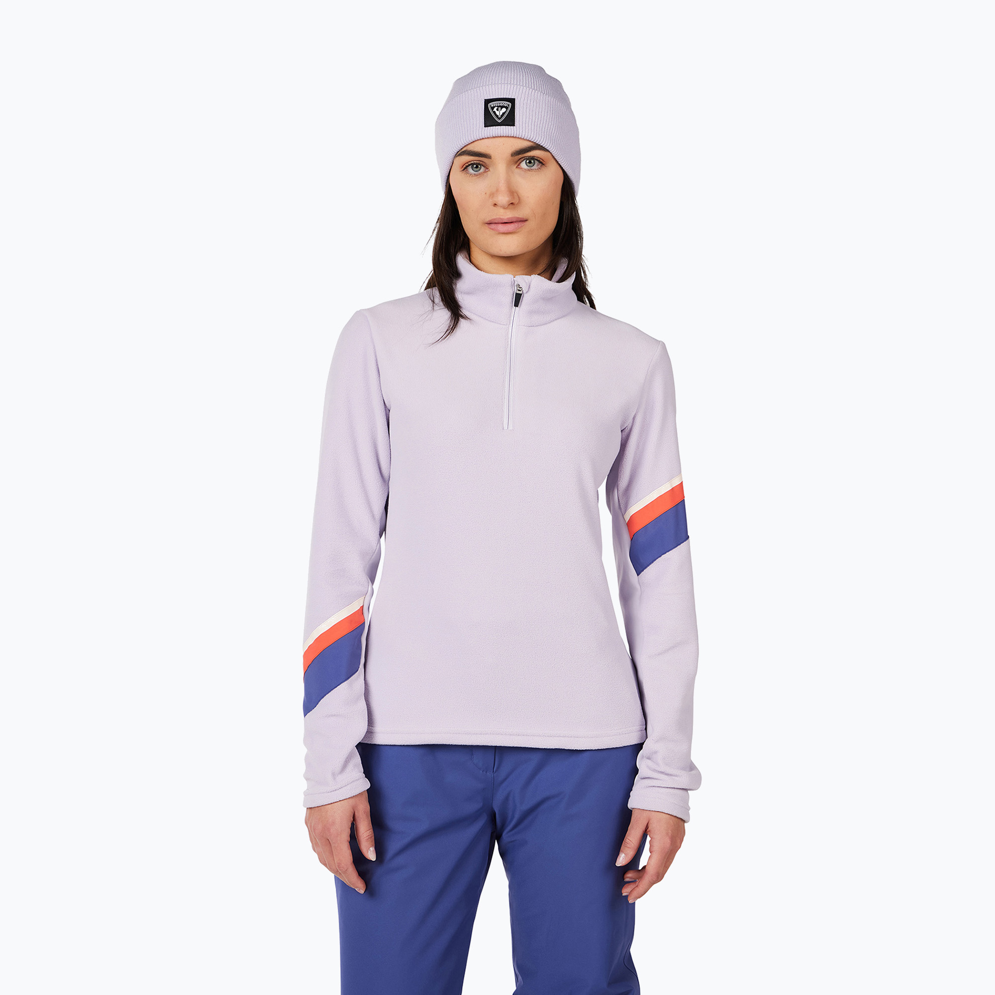 Дамски суитшърт Rossignol Strawpile Fleece Hz galactic lilac