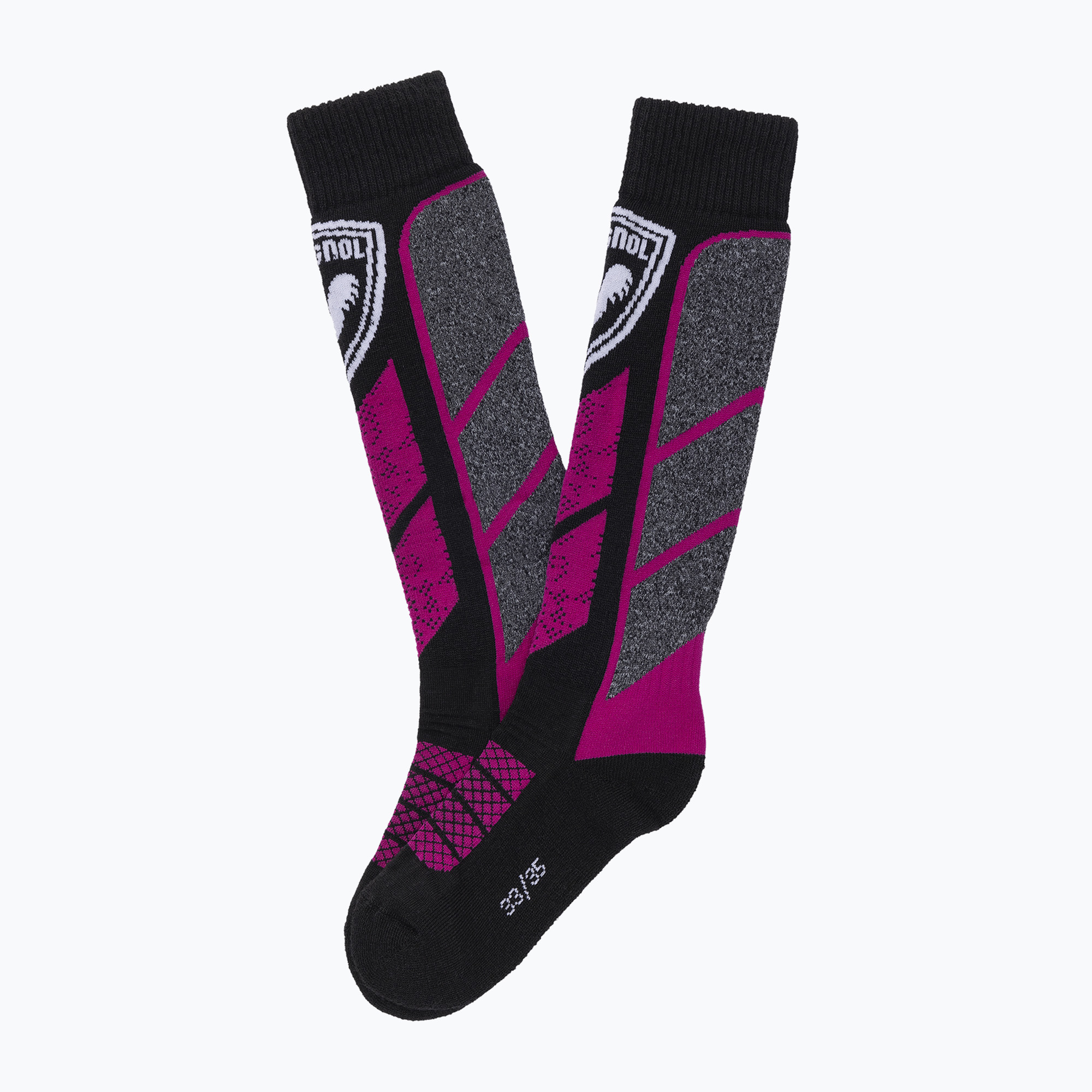 Detské lyžiarske ponožky Rossignol Jr Thermotech orchid pink