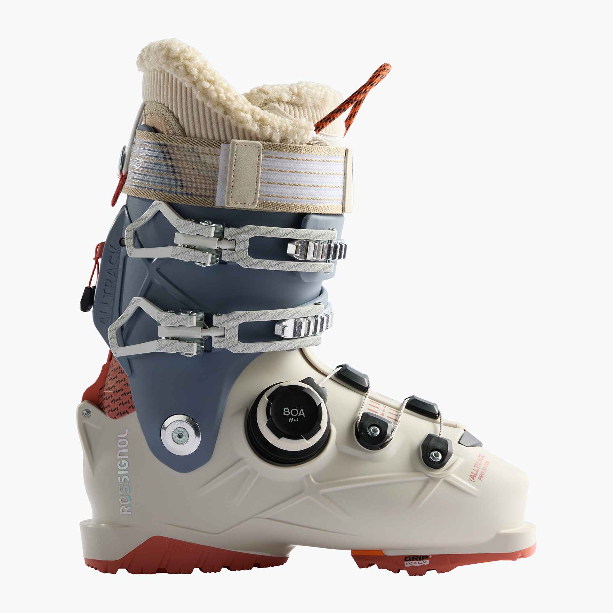 Дамски ски обувки Rossignol Alltrack 80 PRO BOA GW W beige/violet blue