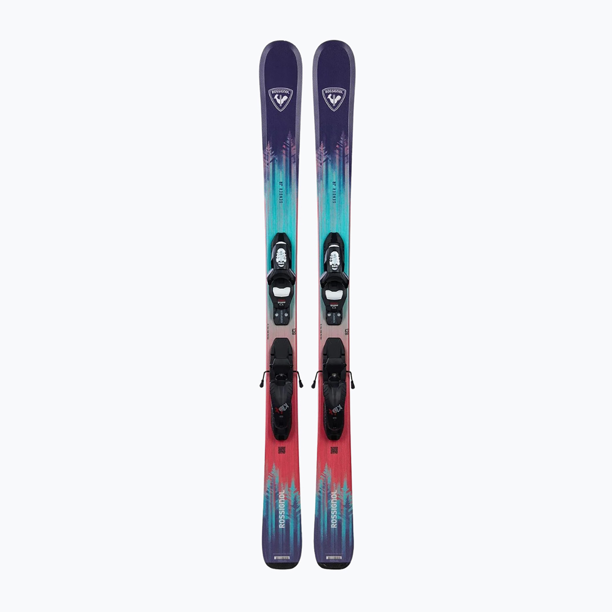 Детски ски за спускане със ски автомати Rossignol Sender Jr 104-140   Kid 4 GW